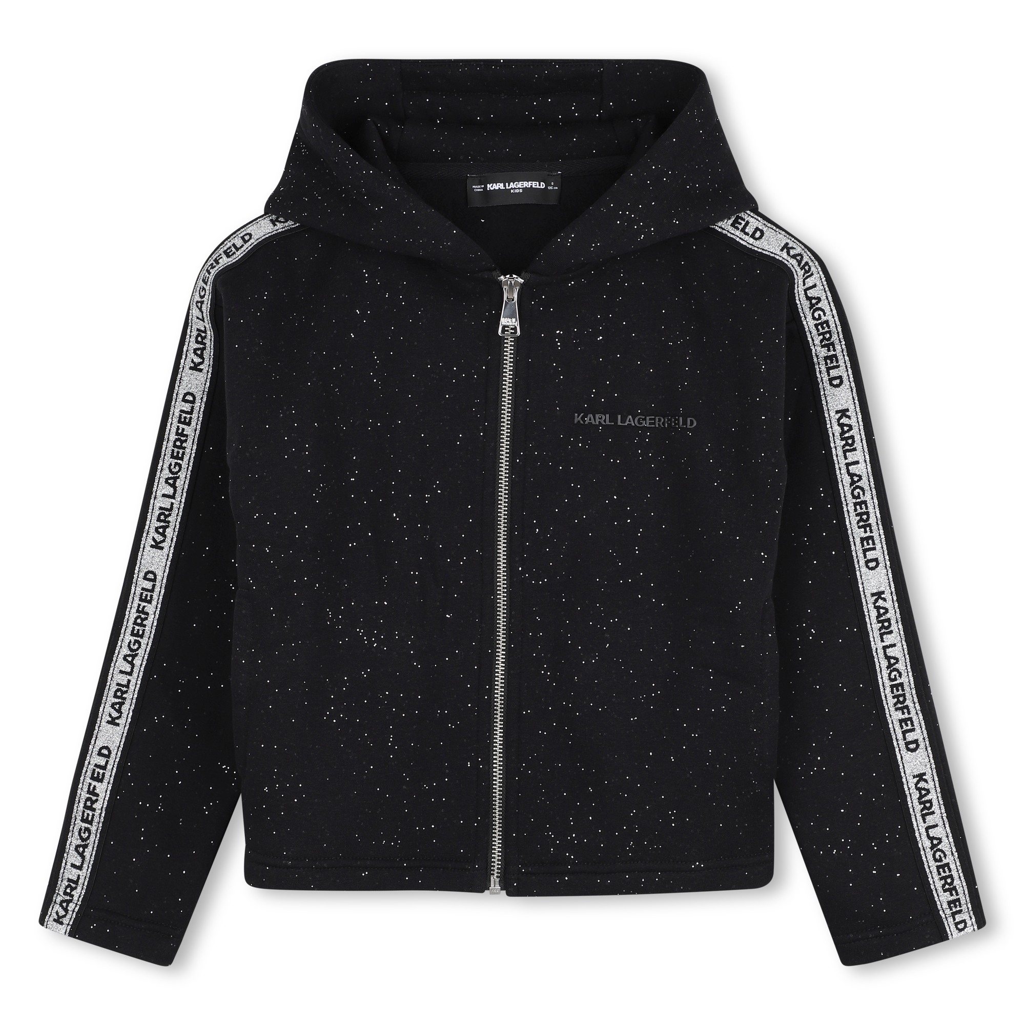 Cardigan à capuche, KARL LAGERFELD KIDS