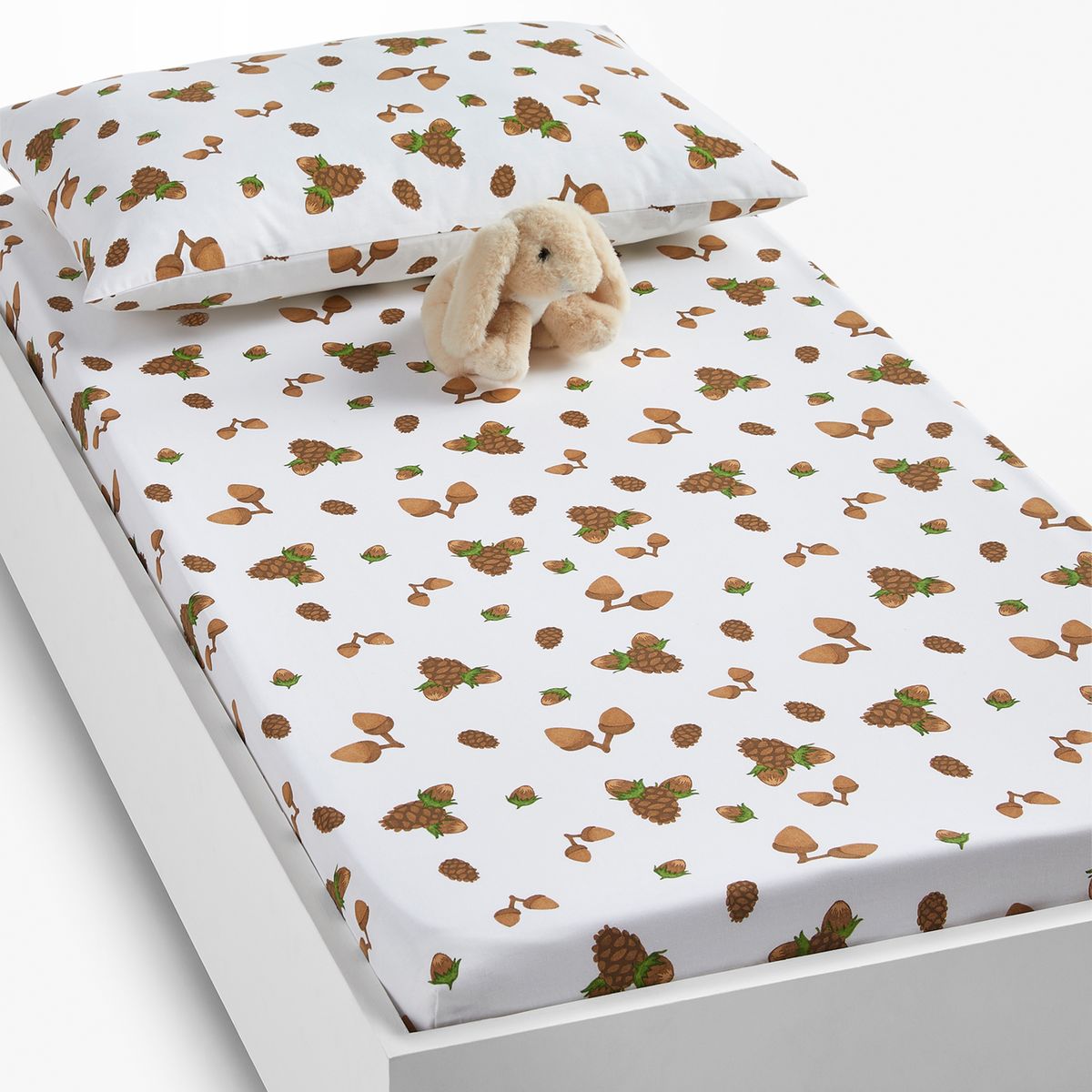 Drap Housse 60x1 Coton Bio La Redoute