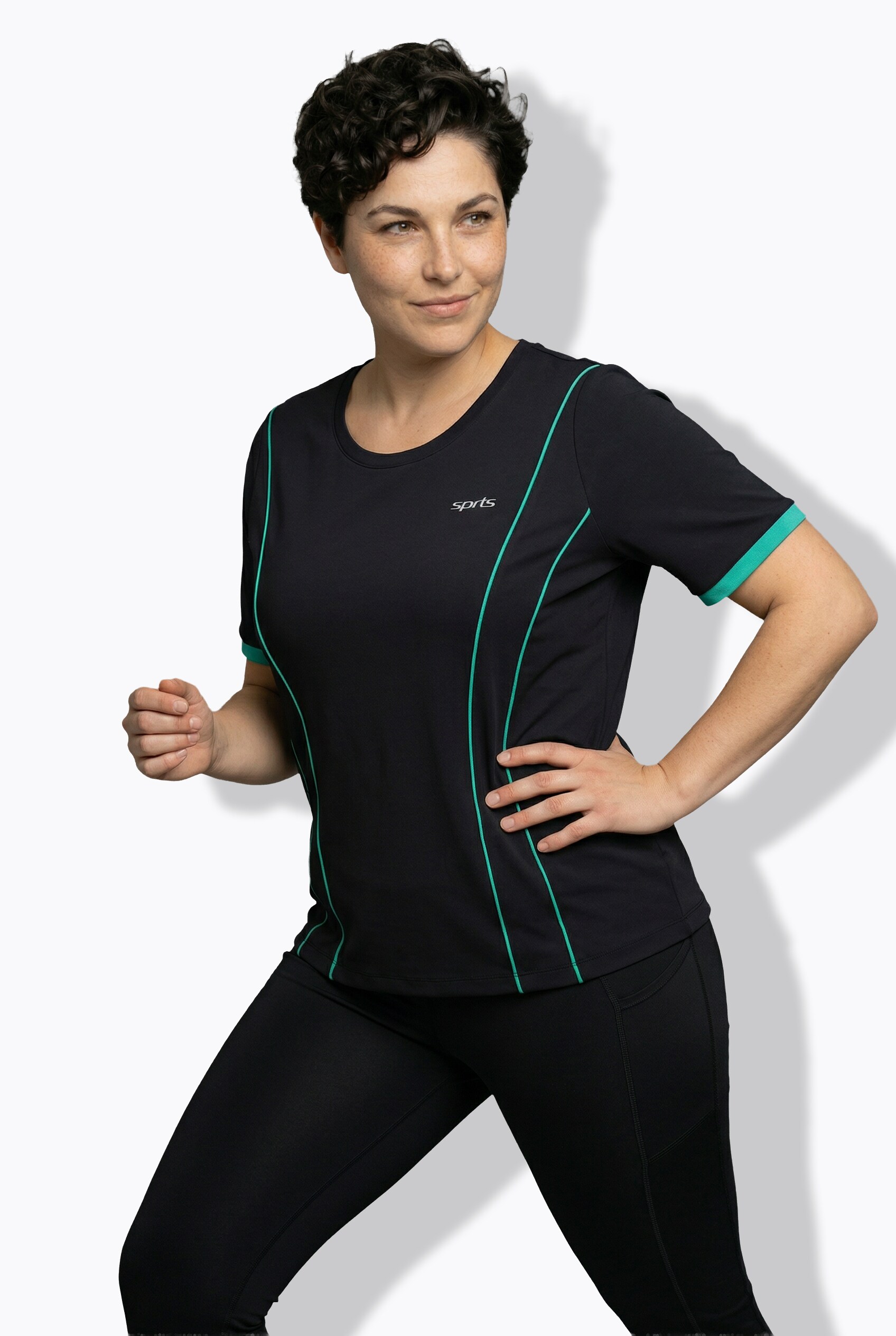 T-shirt technique en jersey thermique, ULLA POPKEN