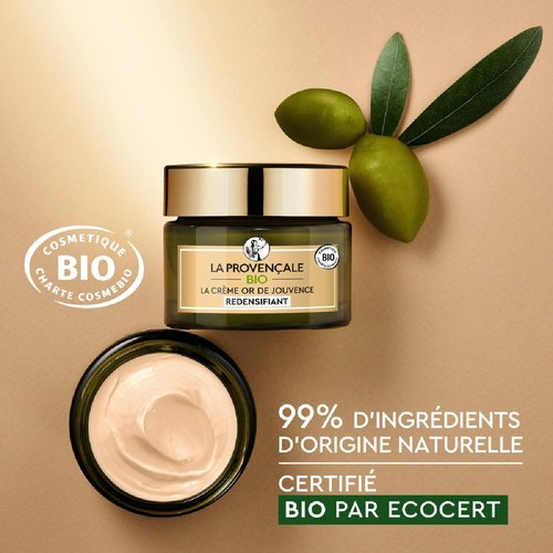 Crème visage redensifiante bio 50ml La Provençale Bio