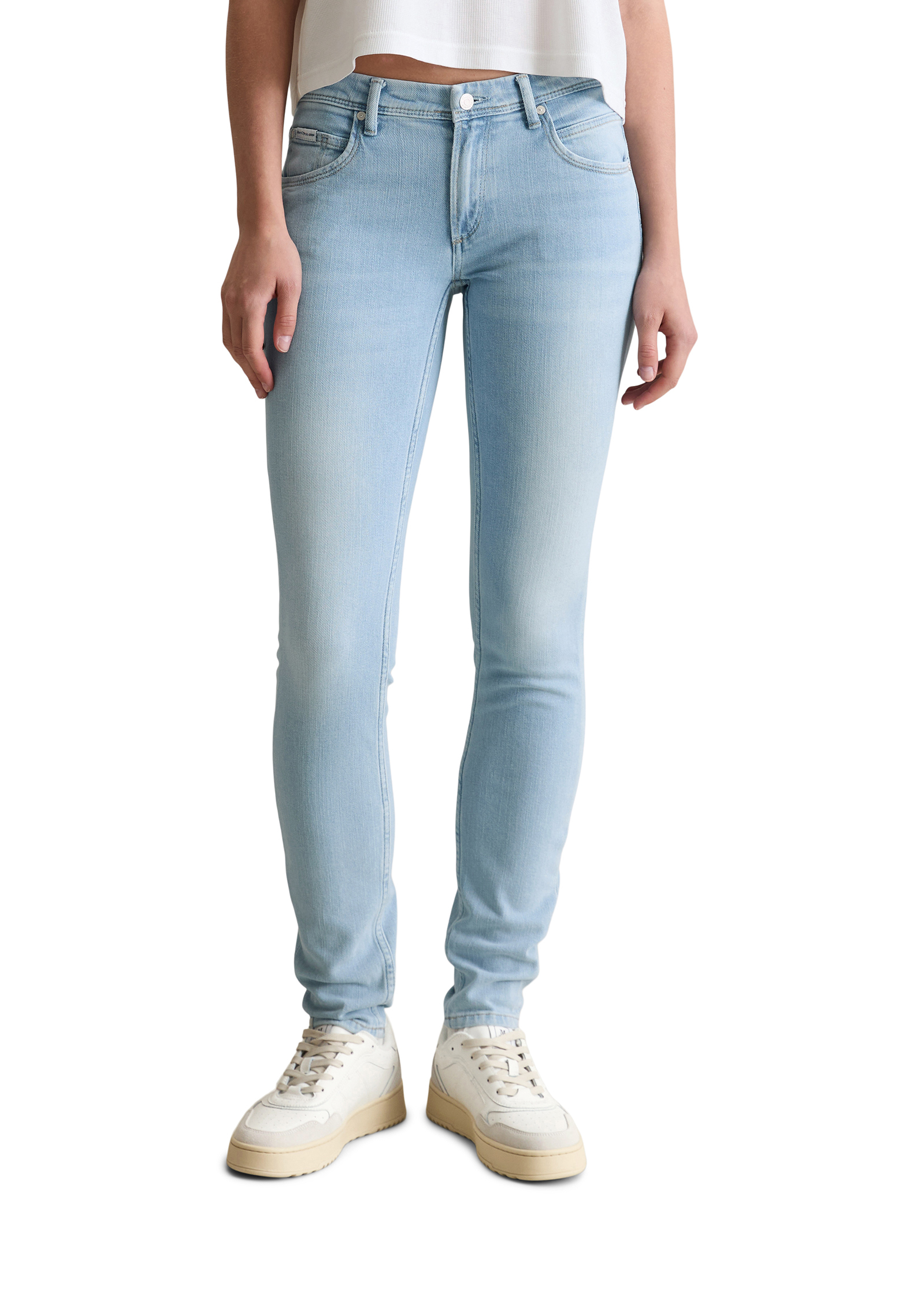 Jeans modèle Alva slim en Organic Cotton Stretch, MARC O’POLO DENIM