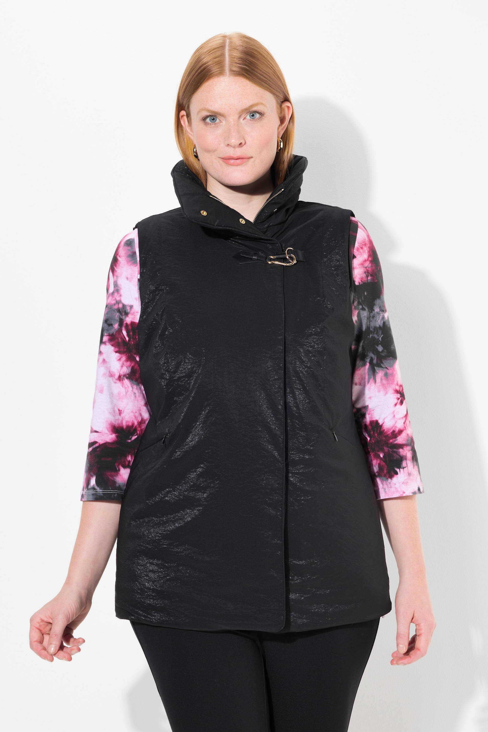 Gilet à fermeture décorée, ULLA POPKEN