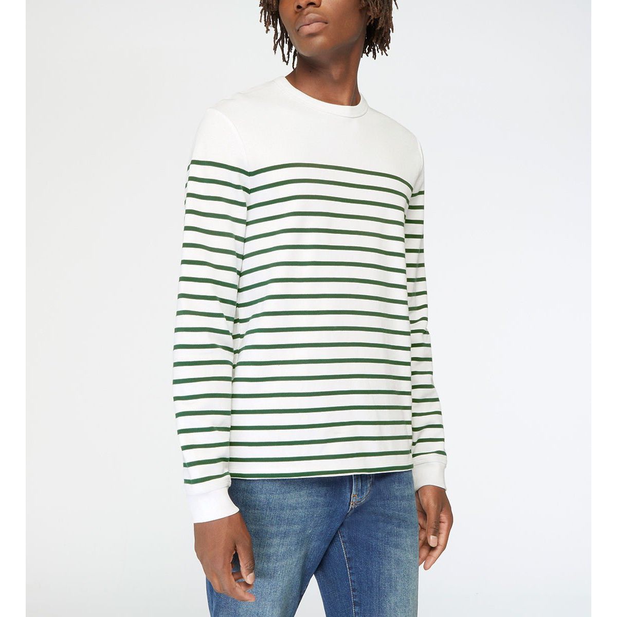 Galeries Lafayette Garçon Vêtements Tops & T-shirts T-shirts Manches longues Polo coton à manches longues Vert 