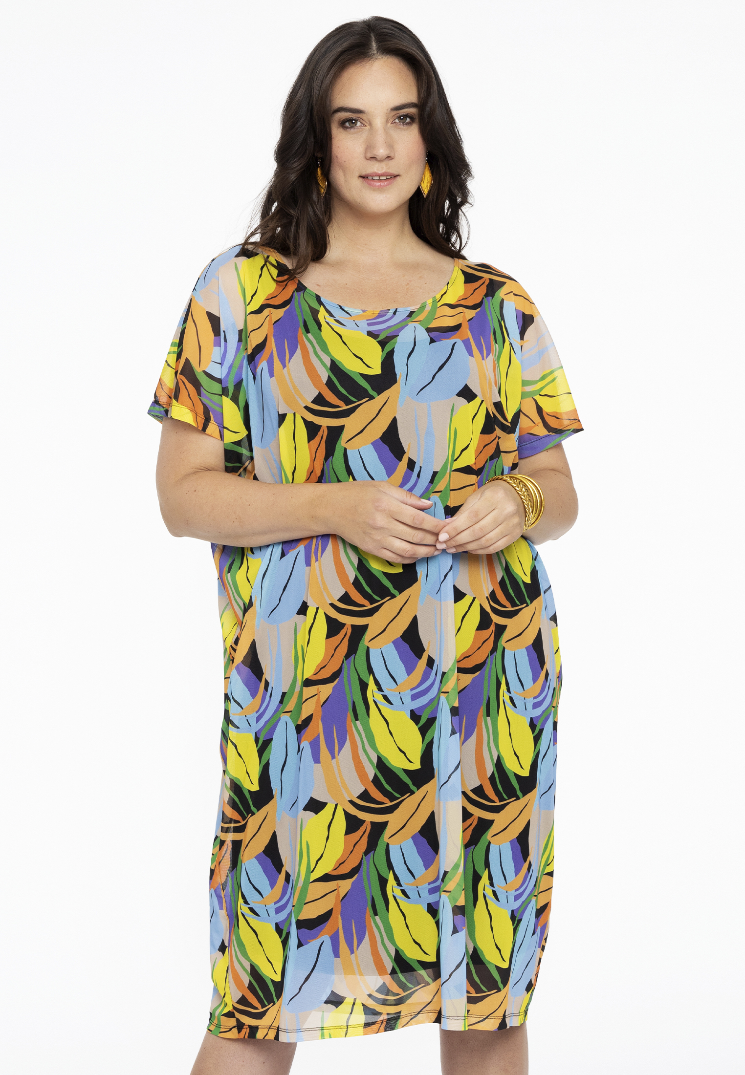 Robe imprimé / imprimée floral, YOEK
