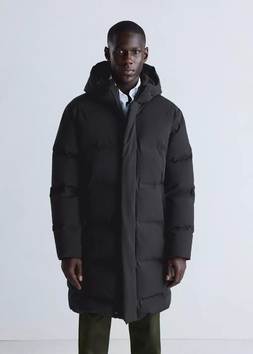 Anorak matelassé rembourré de duvet, déperlant, MANGO MAN
