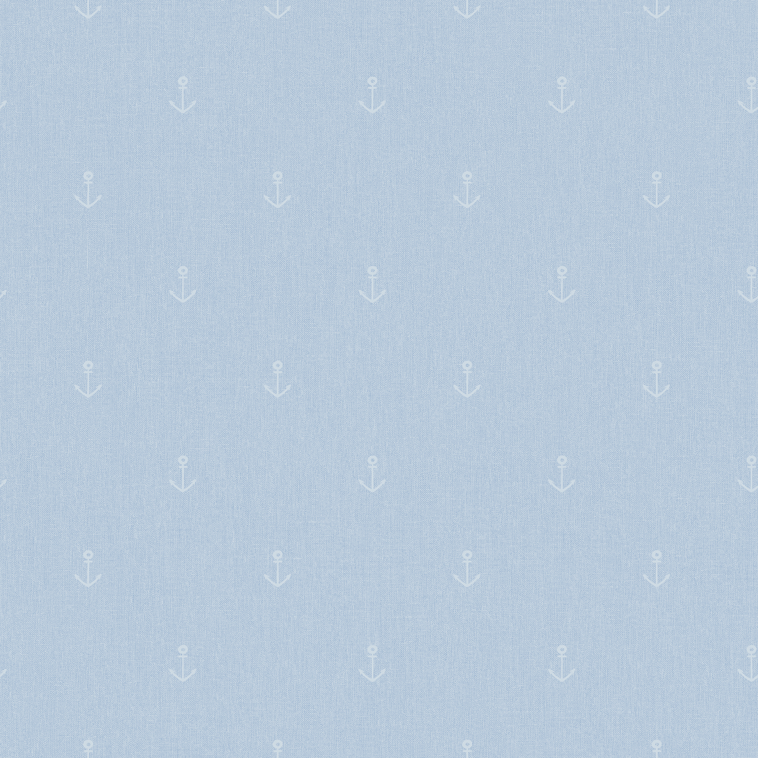 Papier peint enfant ancres marines bleu ciel, HEXOA