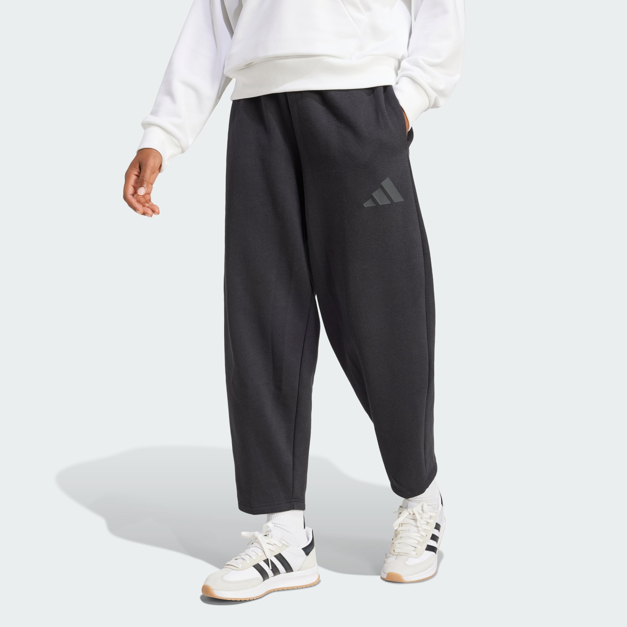 Pantalon Molleton Essentials Contemporary Logo Barrel, ADIDAS SPORTSWEAR