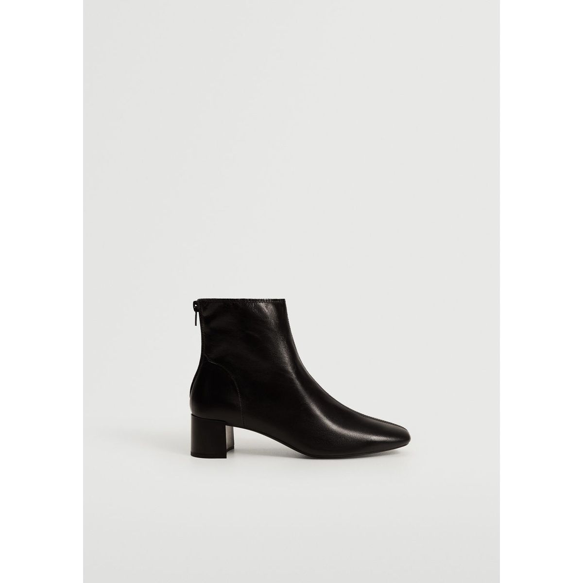 bottines rouge mango