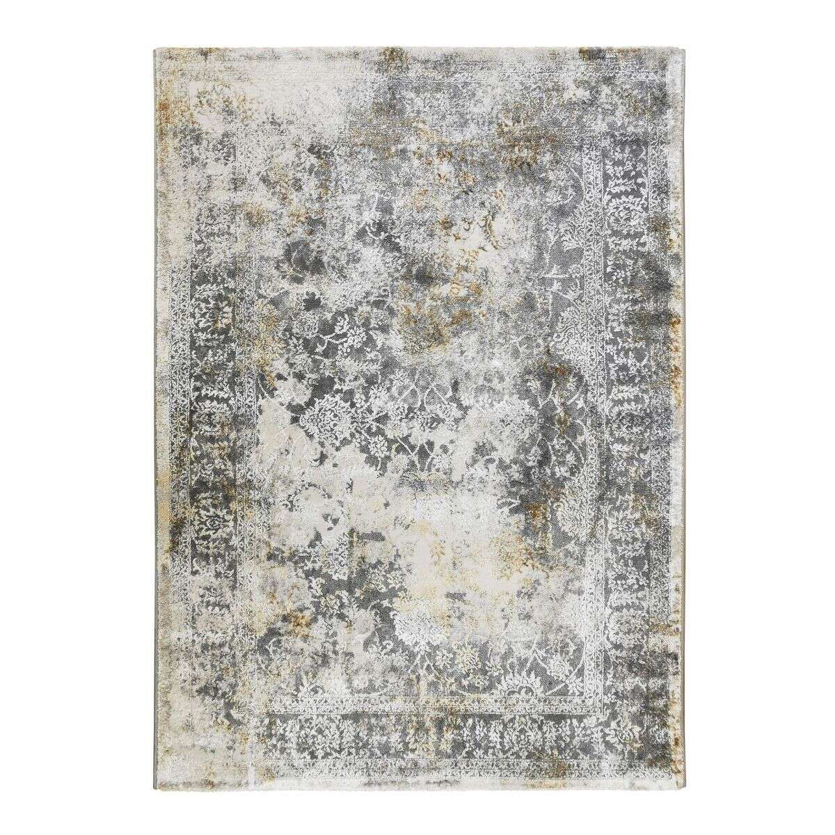 Tapis salon graphique BORGES USED, THE DECO FACTORY