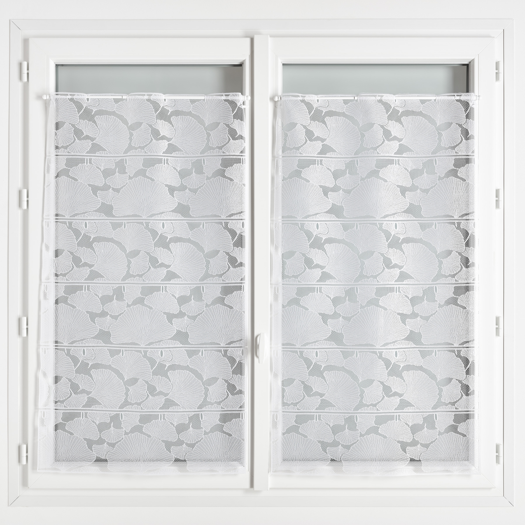 Modulable en maille avec motifs ginkgos - QABANE, HOME MAISON