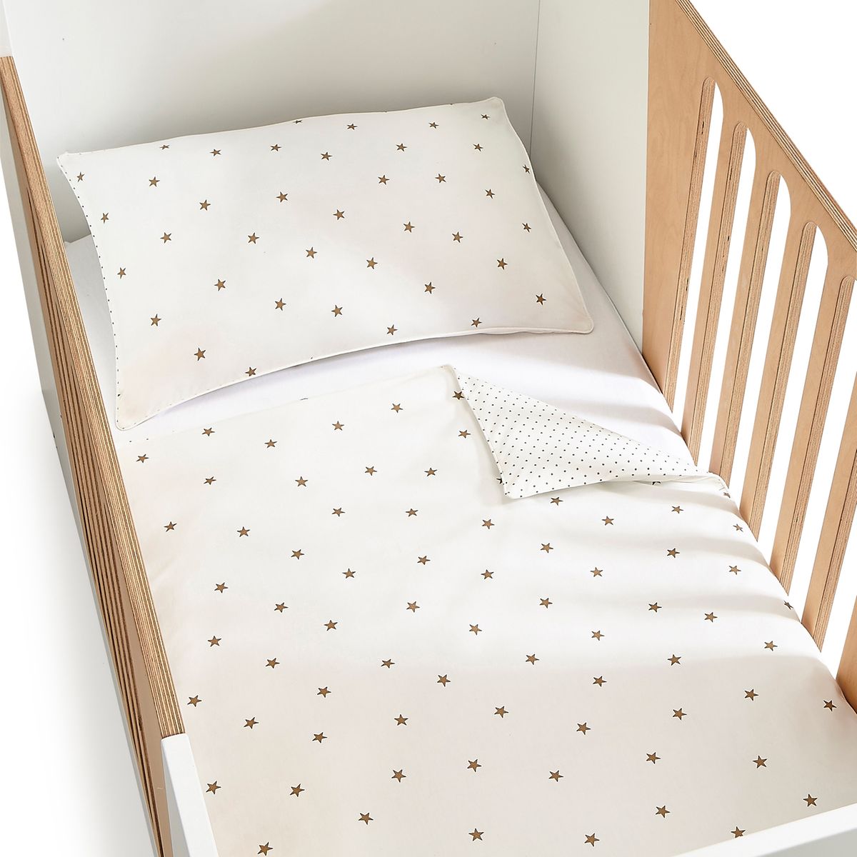 Housse De Couette Bebe Coton Biologique Stella Am Pm La Redoute