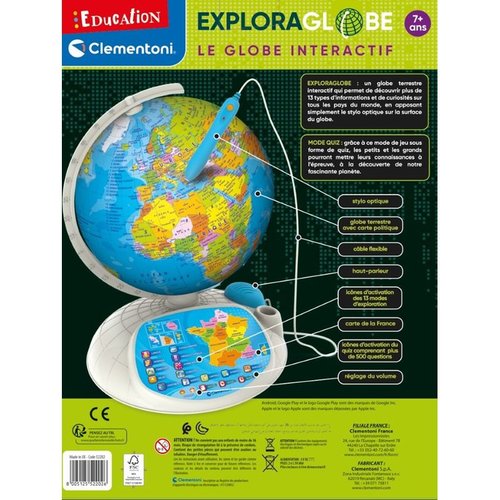 Exploraglobe - le globe interactif Clementoni