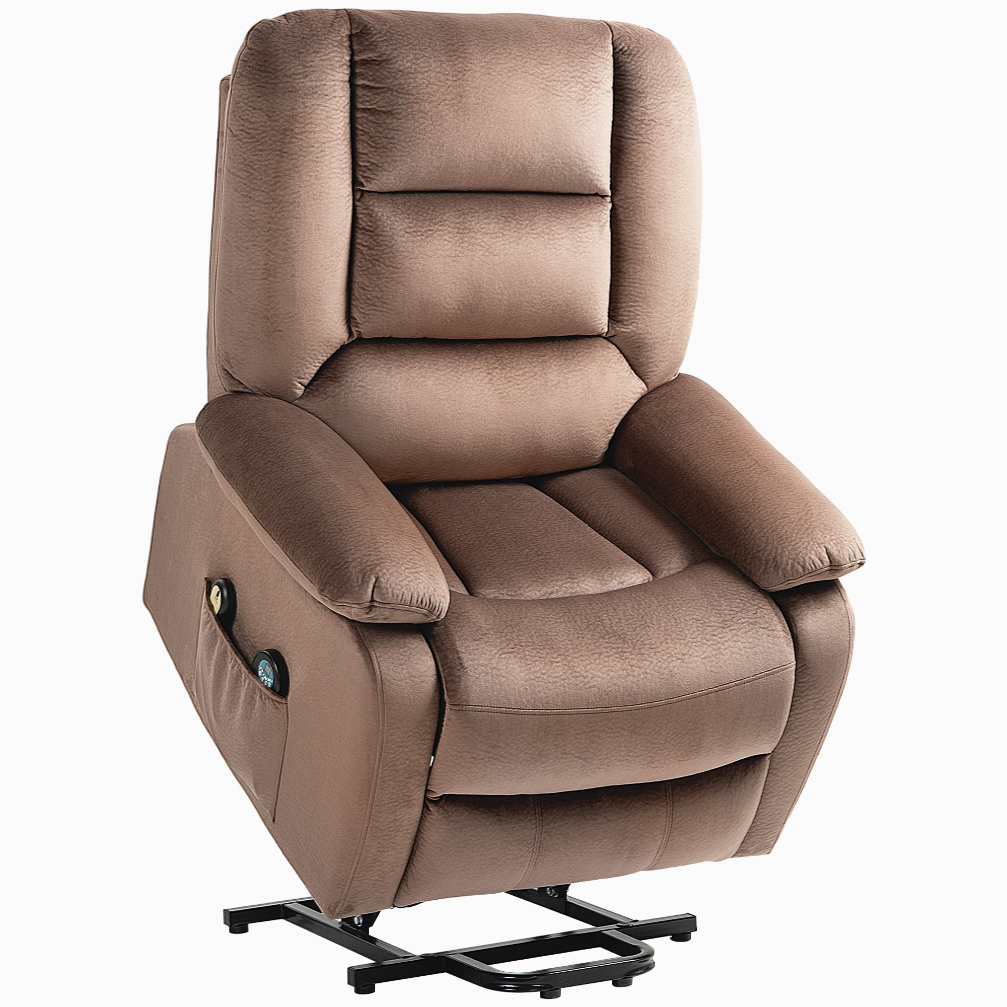Fauteuil releveur multifonctionnel Polyester, HOMCOM