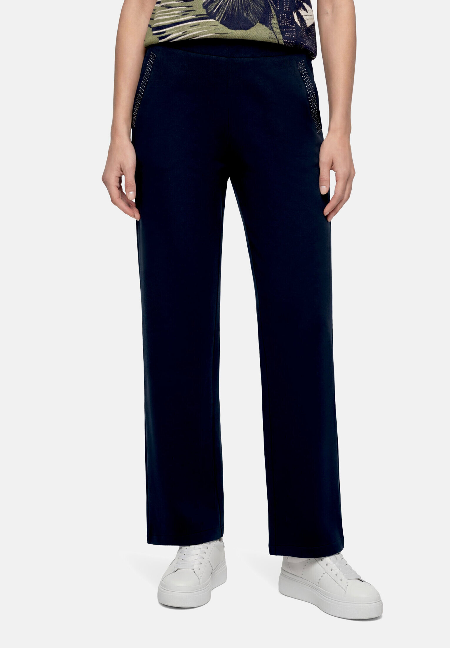 Pantalon à enfiler à poches extérieures, BETTY BARCLAY