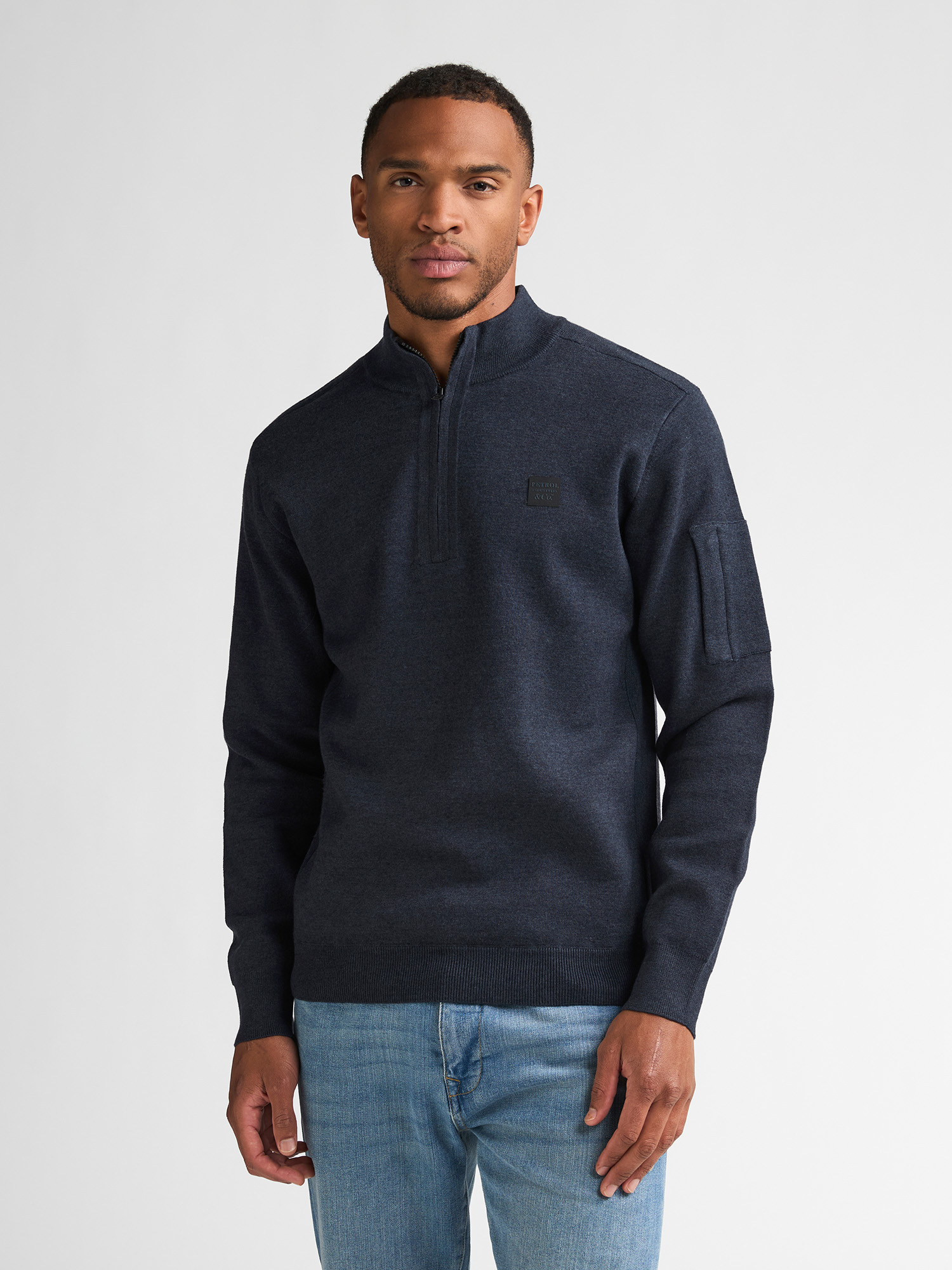 Pull utility à col zippé stonefield, PETROL INDUSTRIES