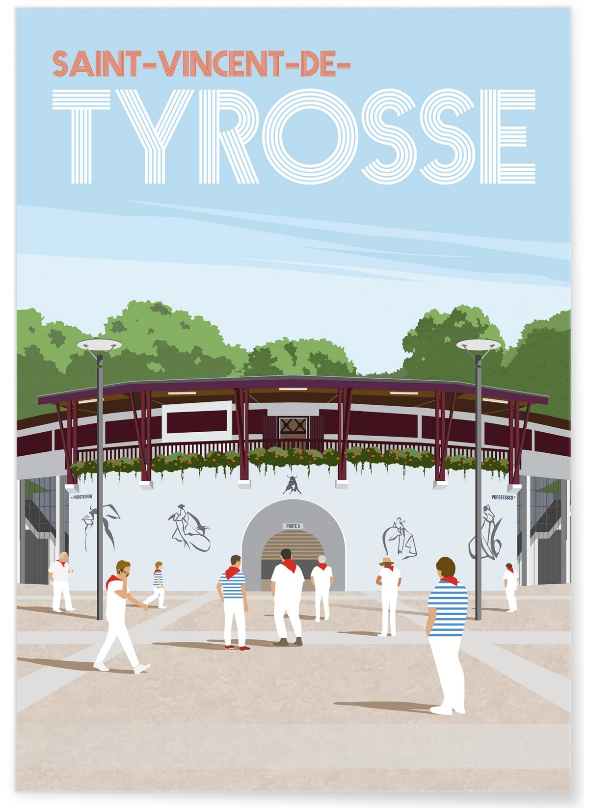 Affiche ville Saint-Vincent-de-Tyrosse 2, L'AFFICHERIE