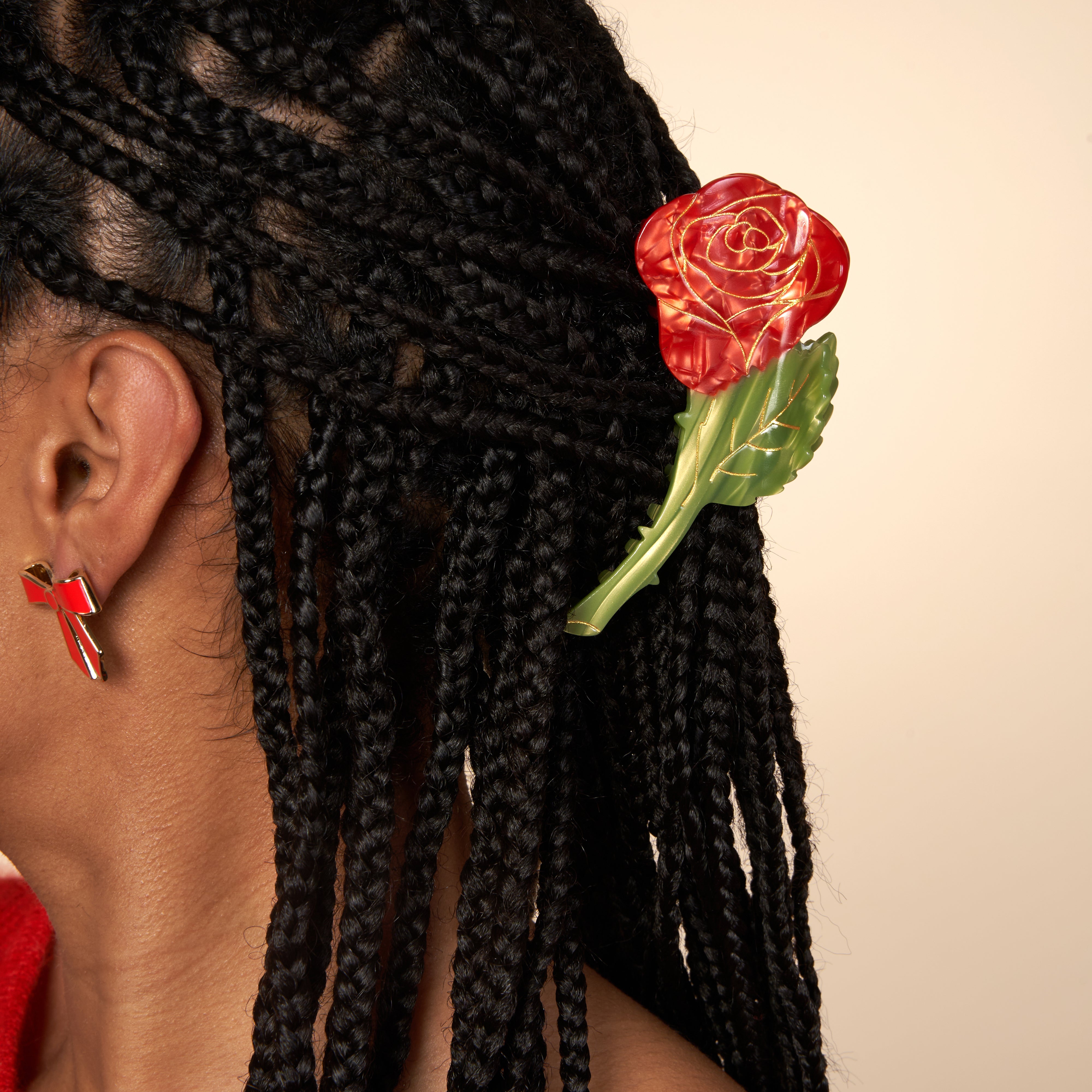 Pince à cheveux ROSE, COUCOU SUZETTE