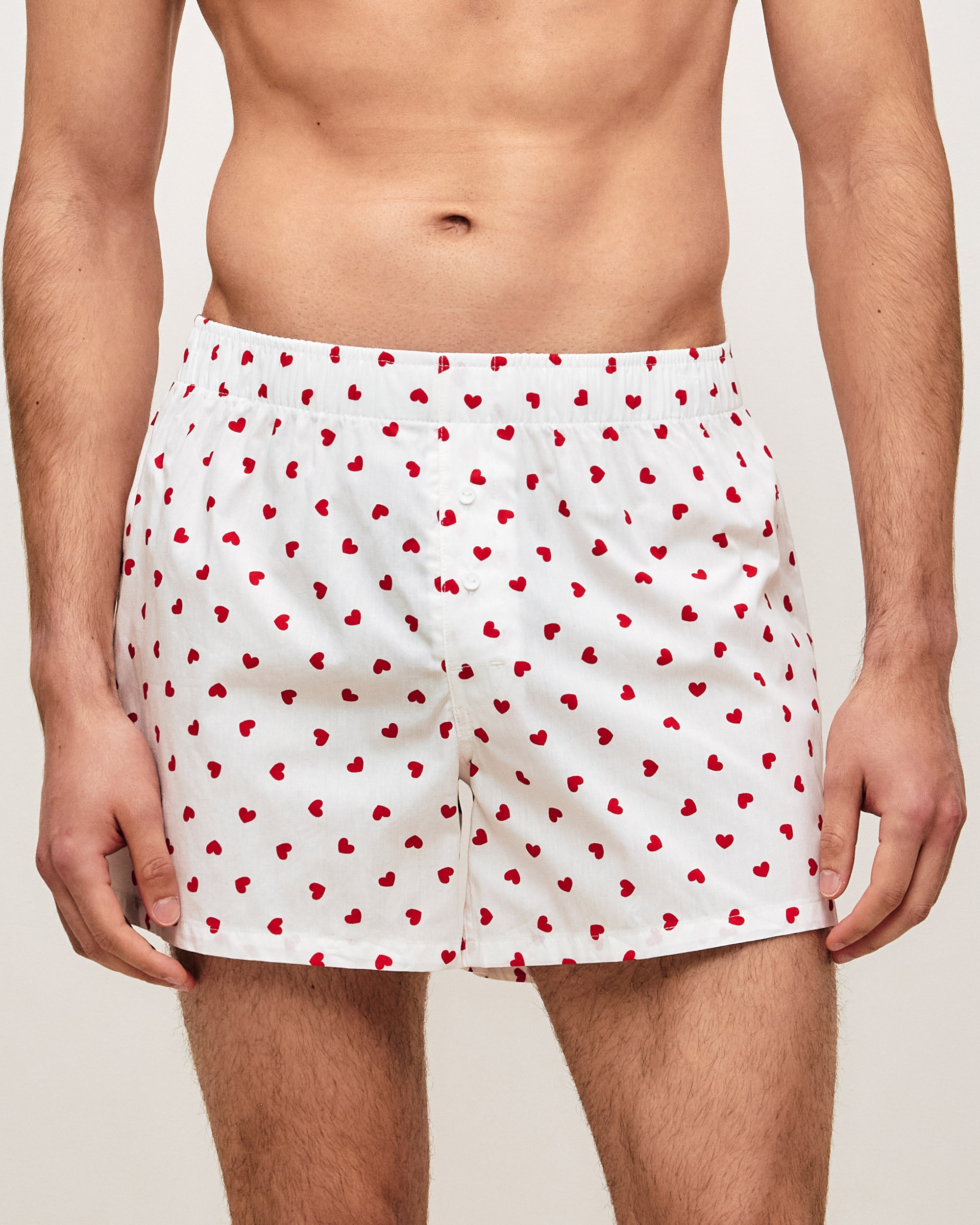 Caleçon en coton motifs coeurs NEWPOTICORIZ, UNDIZ