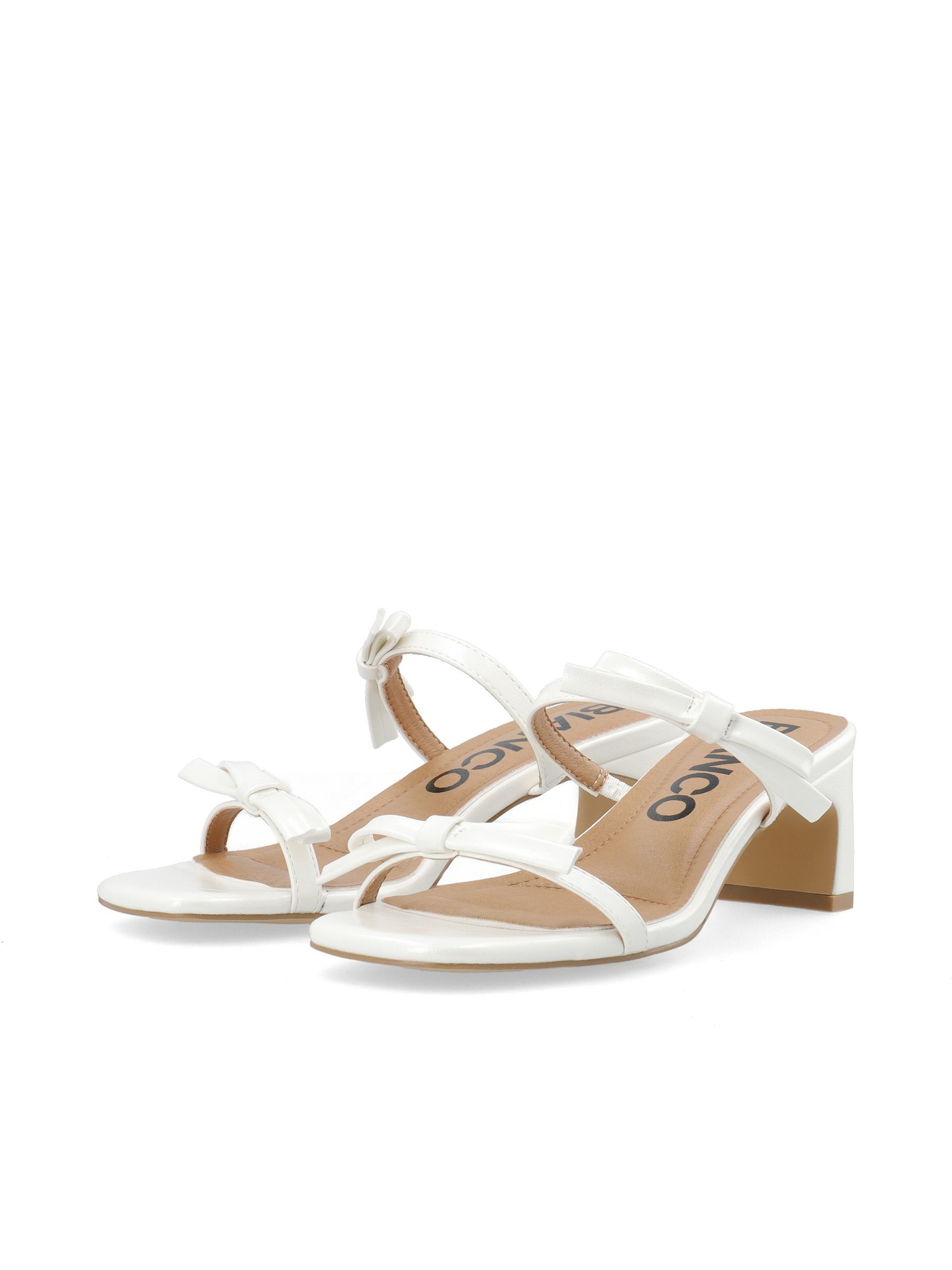 Sandales, BIANCO