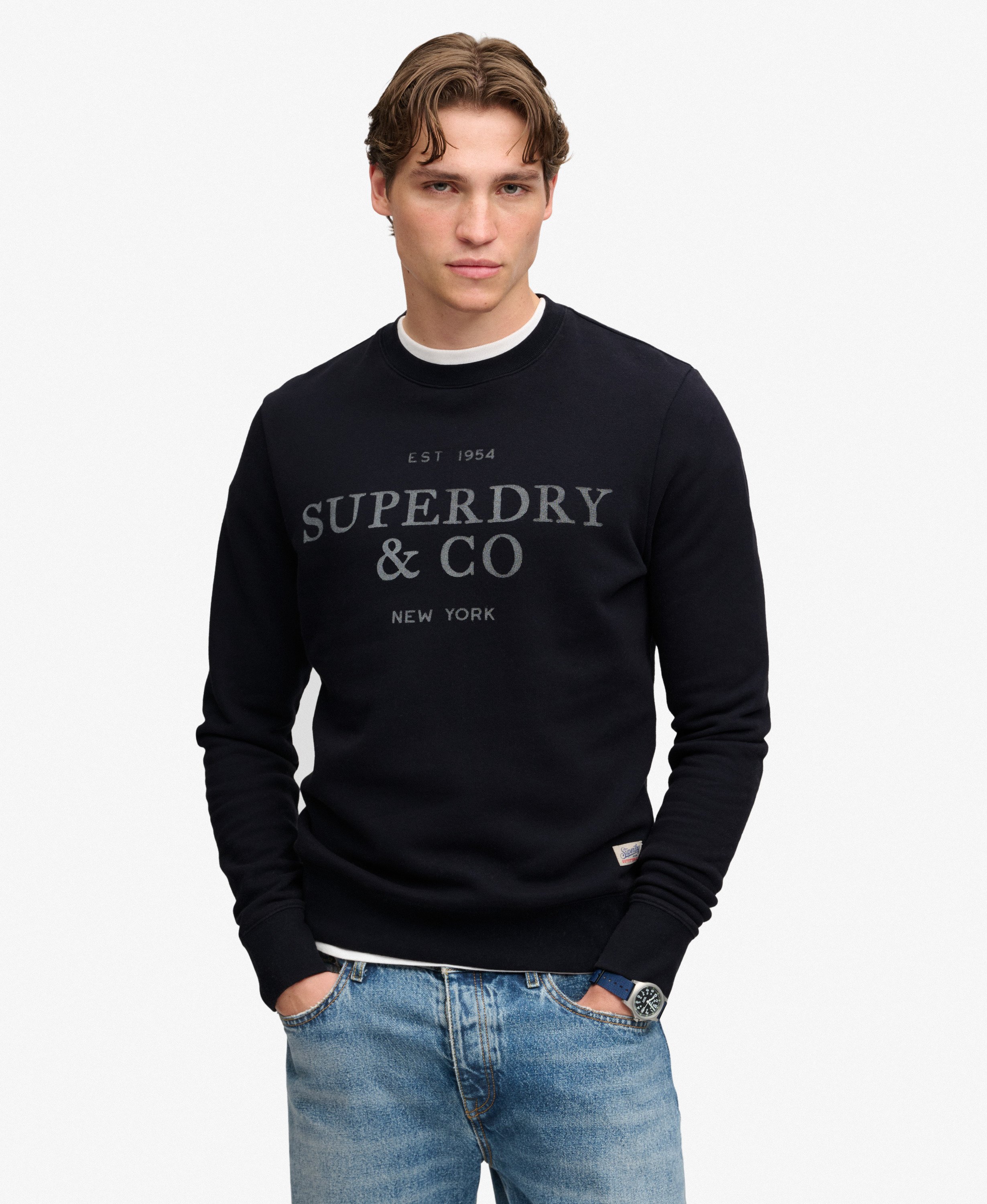 Sweat 1954 Company Coupe Décontractée, SUPERDRY