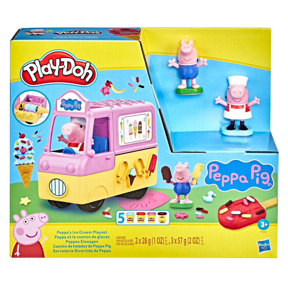 Mallette avec pâte à modeler Pique-nique Peppa Pig Canal Toys