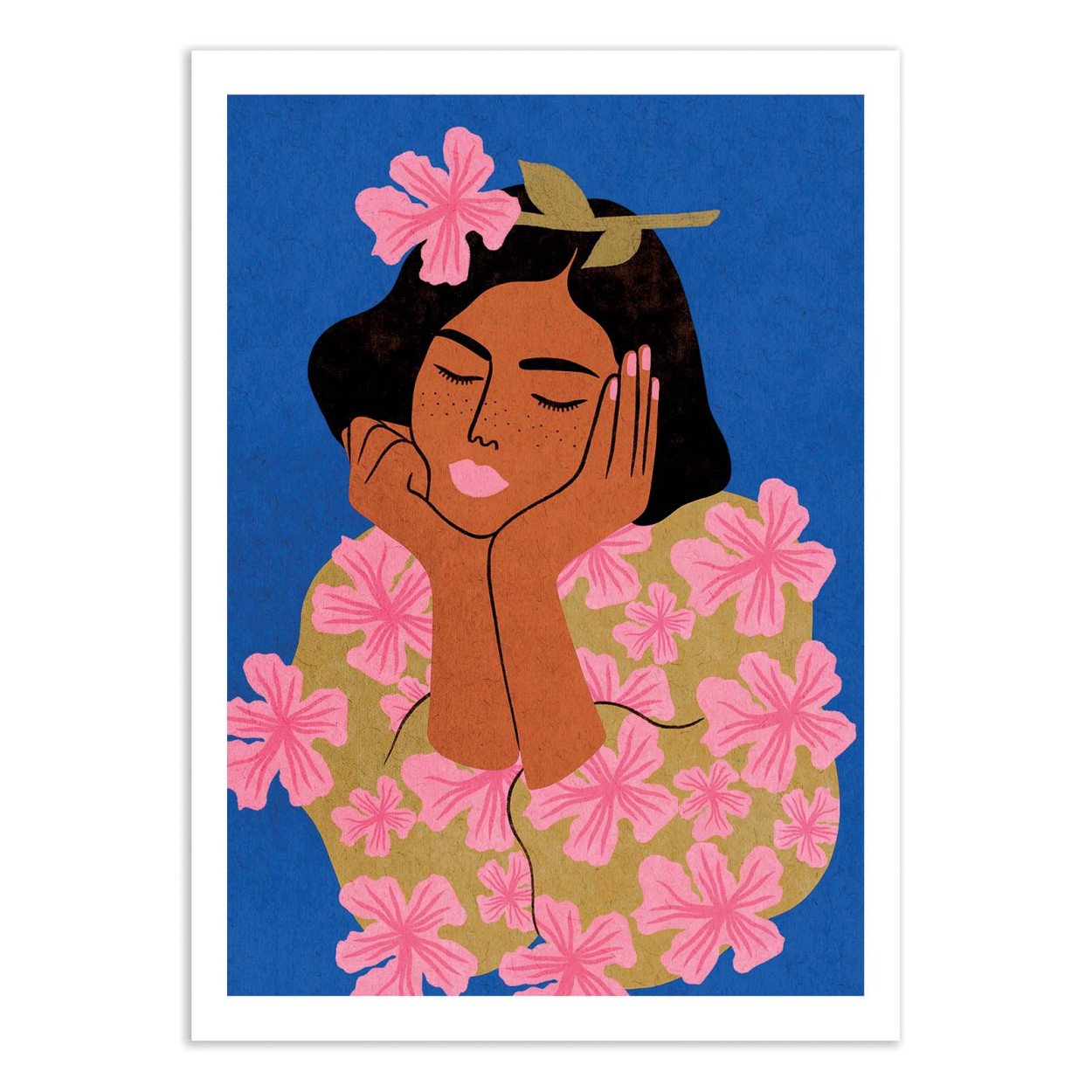 Affiche d'art - Madame Fleur - Lemon Fee, WALL EDITIONS