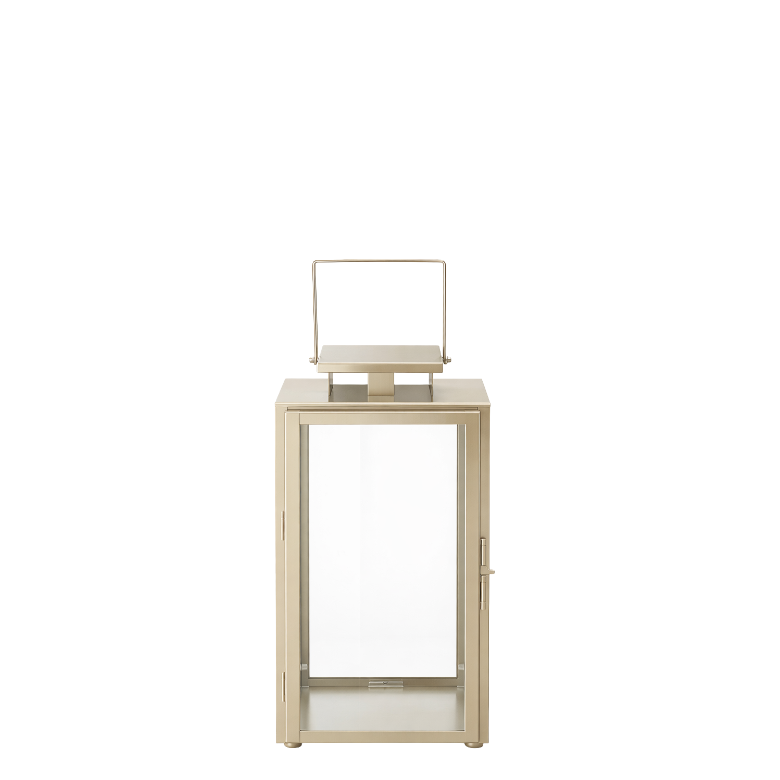 Lanterne décorative en verre et acier H30 GOLDY, SIA DECO