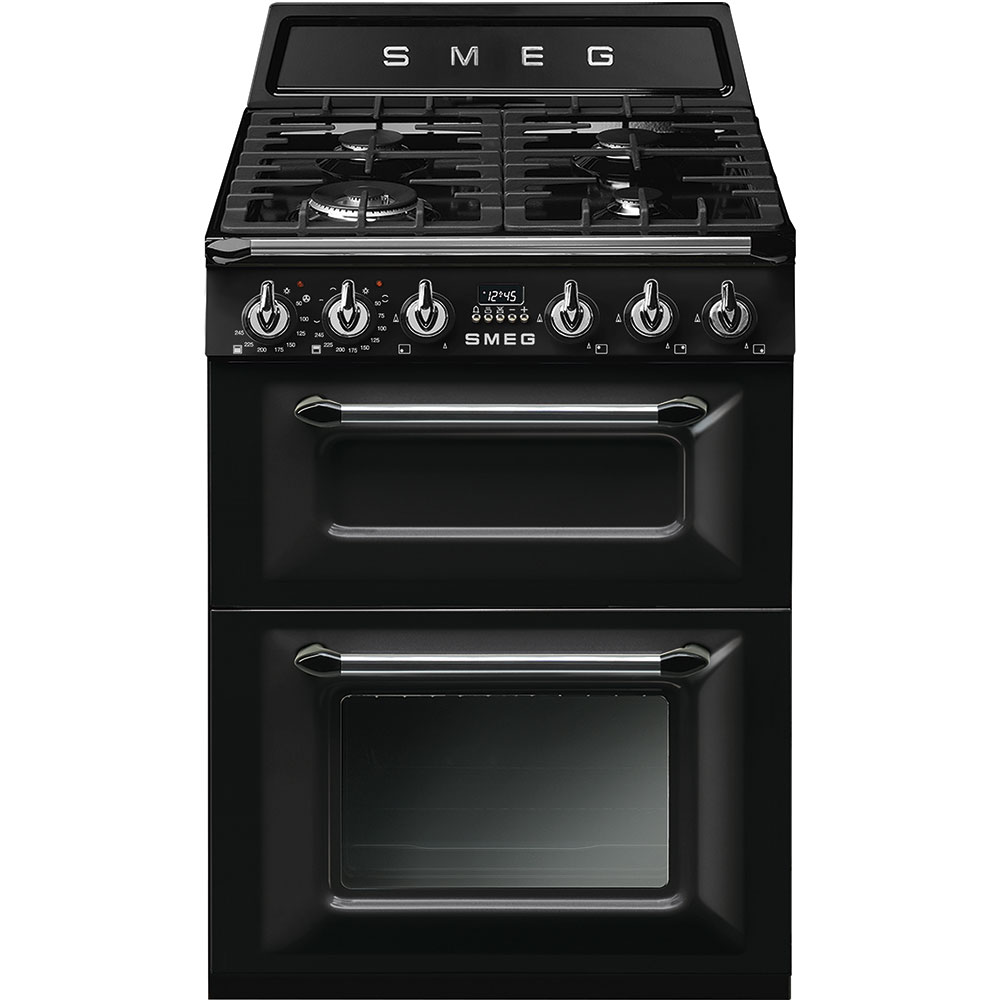 Piano de cuisson gaz 4 feux 60 cm TR62, SMEG