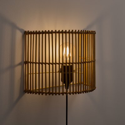 Wandlamp in bamboe, Haya LA REDOUTE INTERIEURS