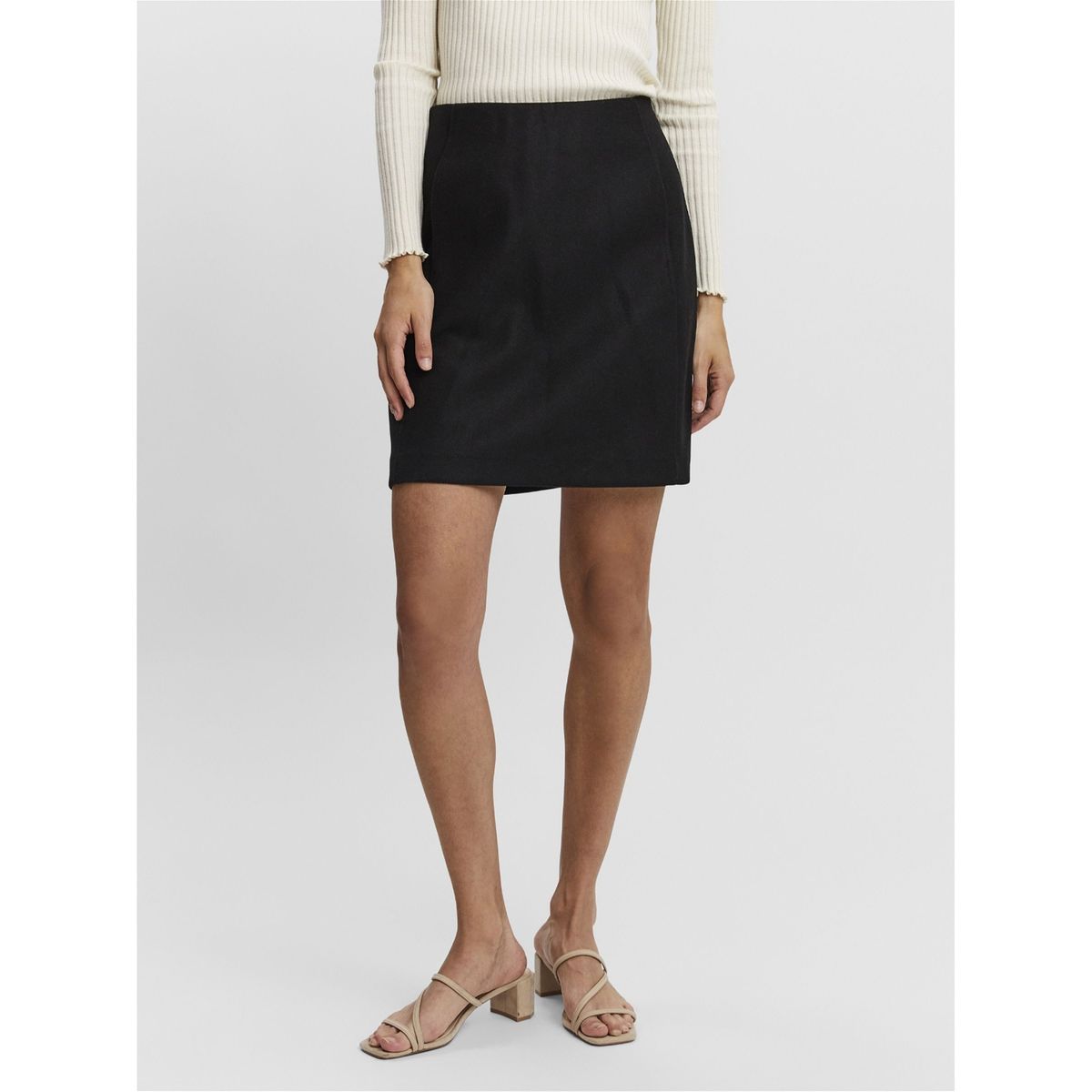 Jupe courte, taille haute, VERO MODA