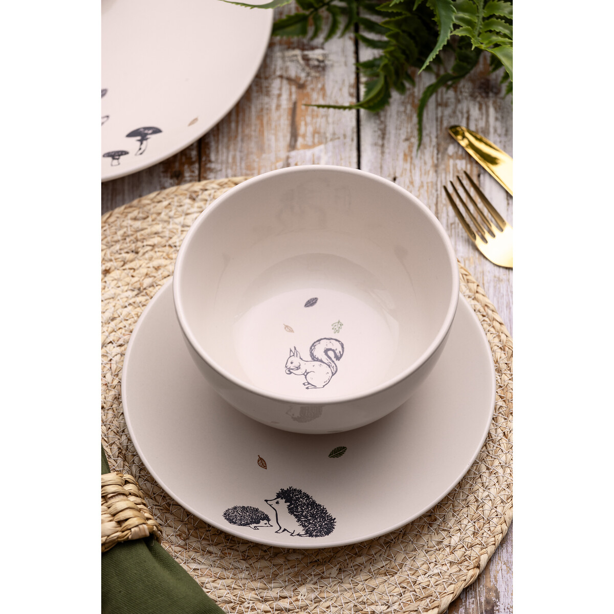 Woodland Set of 4 Cereal Bowls, PRICE & KENSINGTON