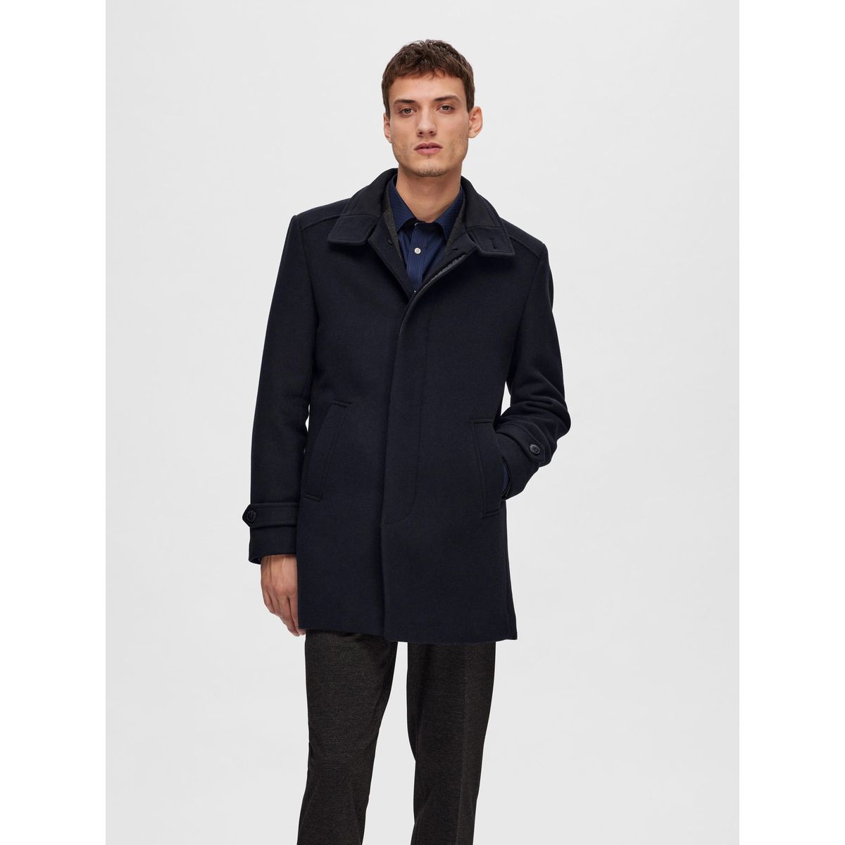 Manteau homme classique noir La Redoute