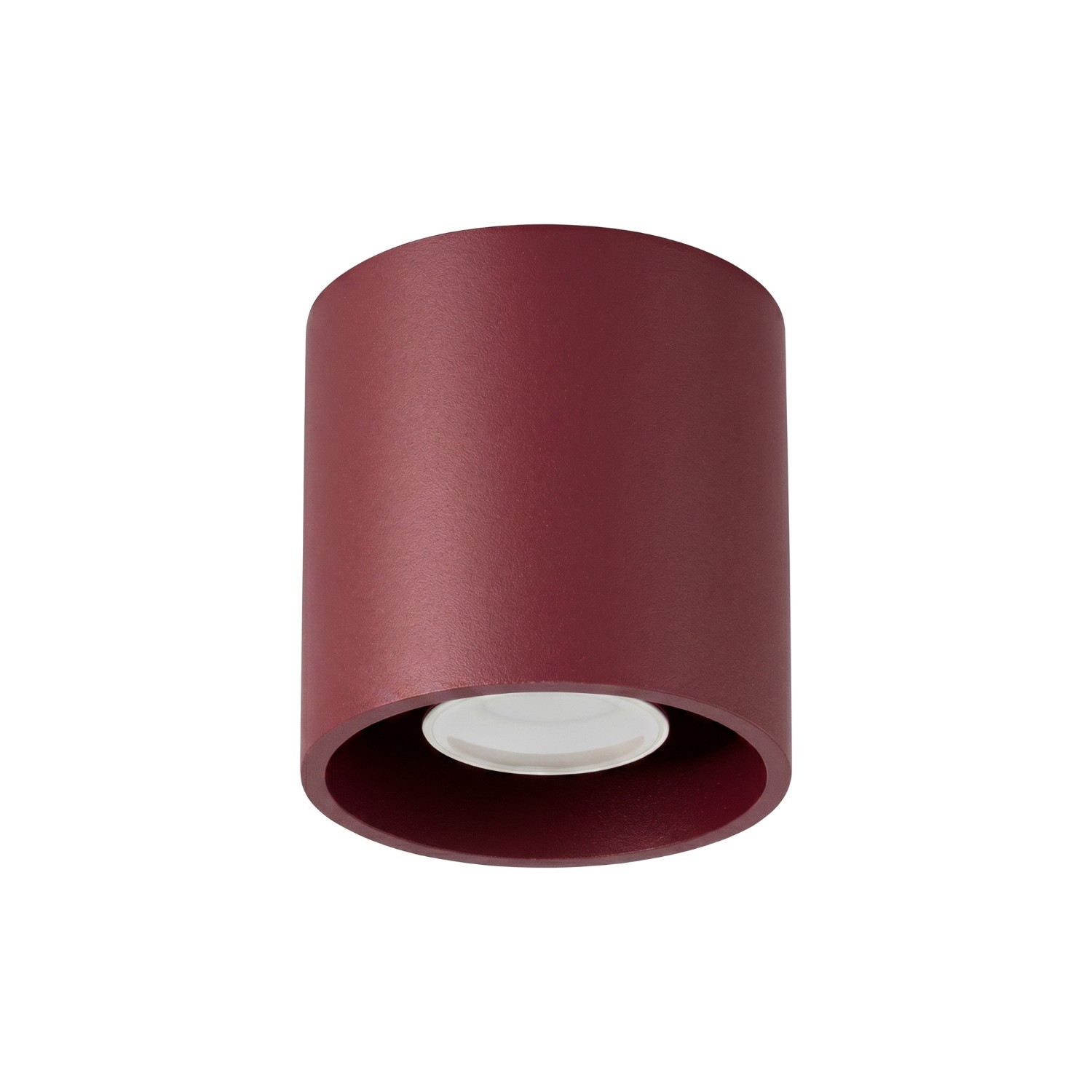 Plafonnier Aluminium Bourgogne GU10 1 Orbis, EDEN