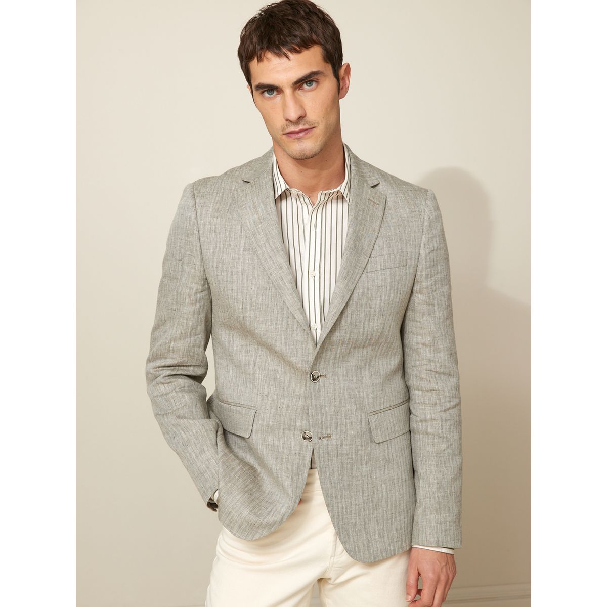 Blazer en lin homme hot sale