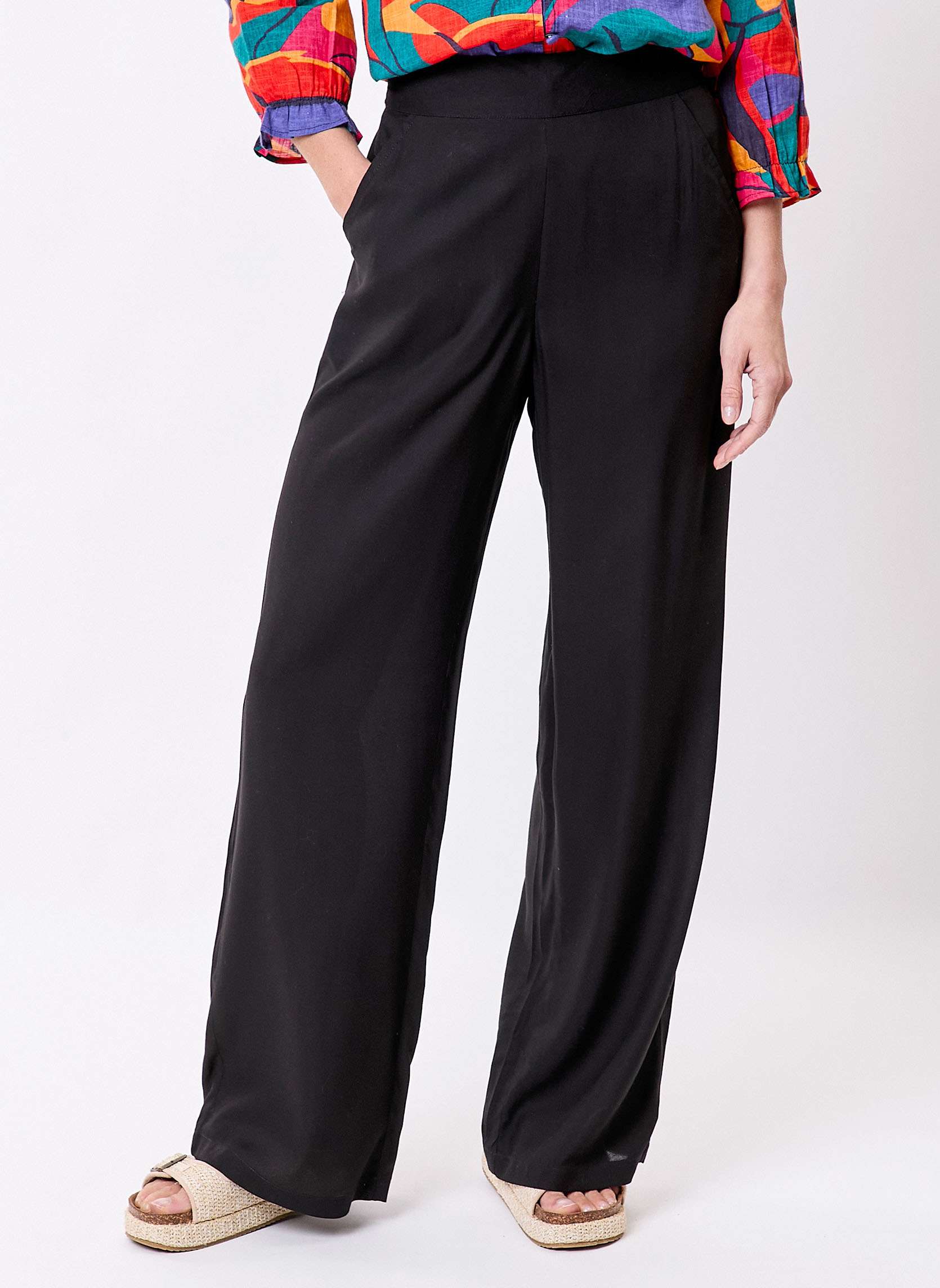 Pantalon fluide ample ESTIA, LA FIANCÉE