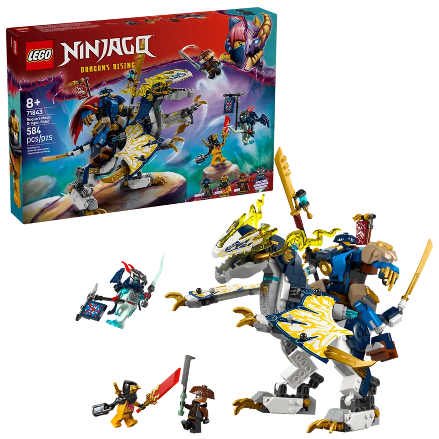 Le robot dragonnier de Rogue, LEGO