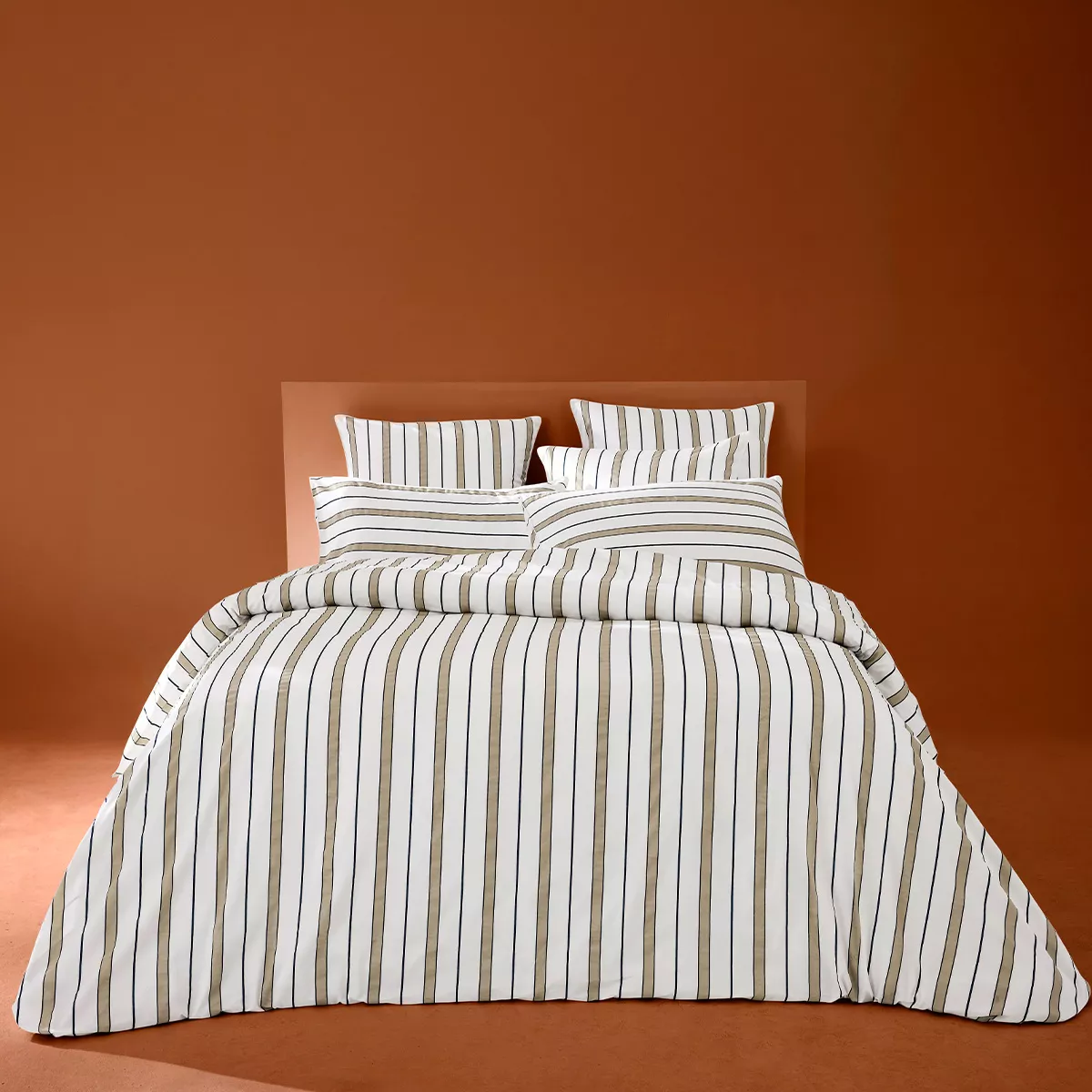 Parure de lit satin de coton MARTIGUES, GARNIER THIEBAUT