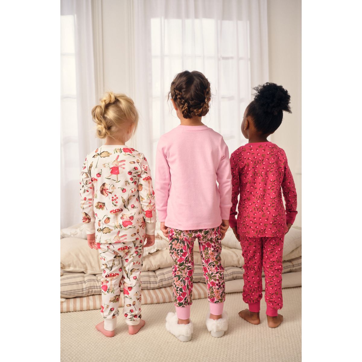 NEXT Lot De 3 Pyjamas Douillets - Confort Exceptionnel Et Douceur Pour Toute La Famille