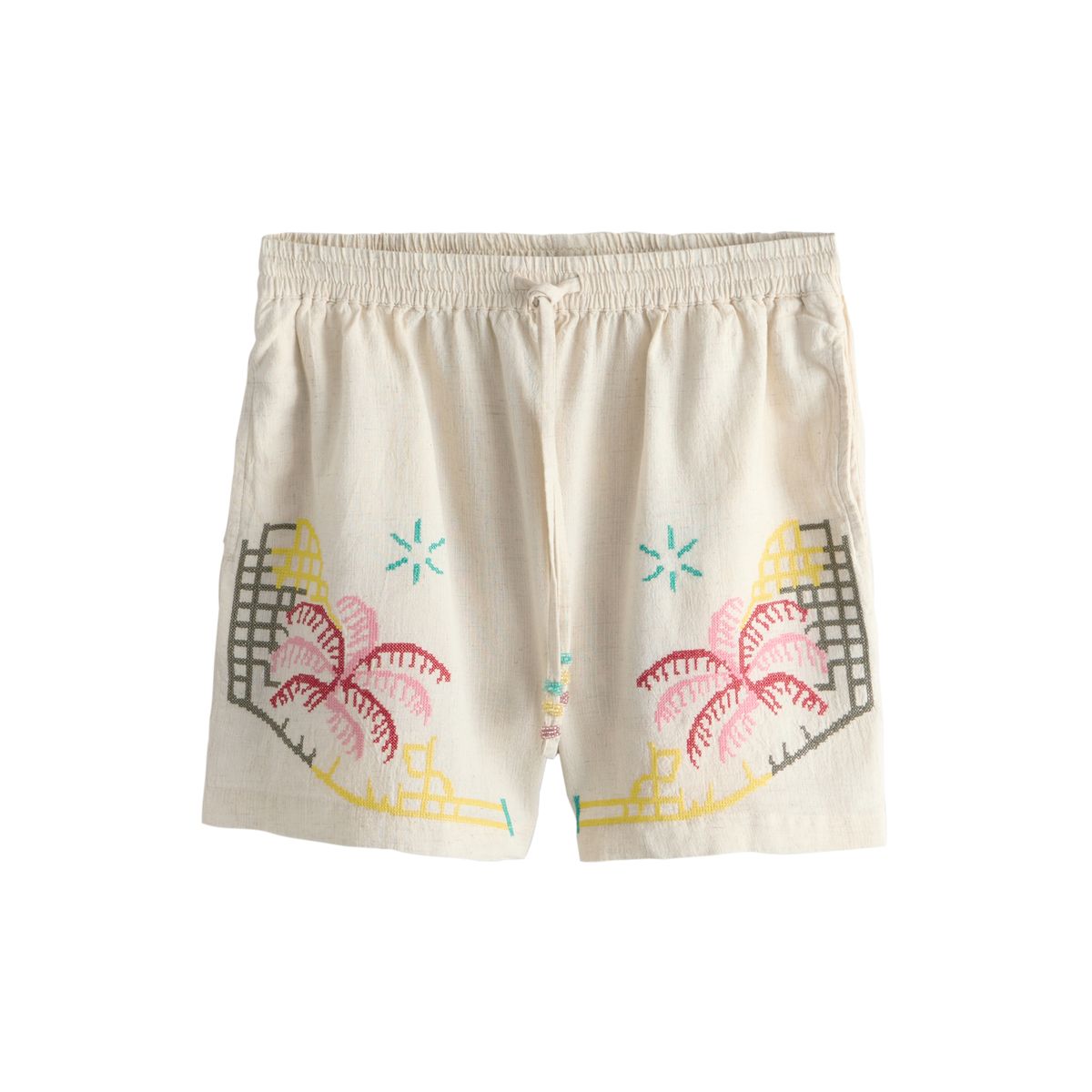 Short à surpiqûres fantaisie, NEXT