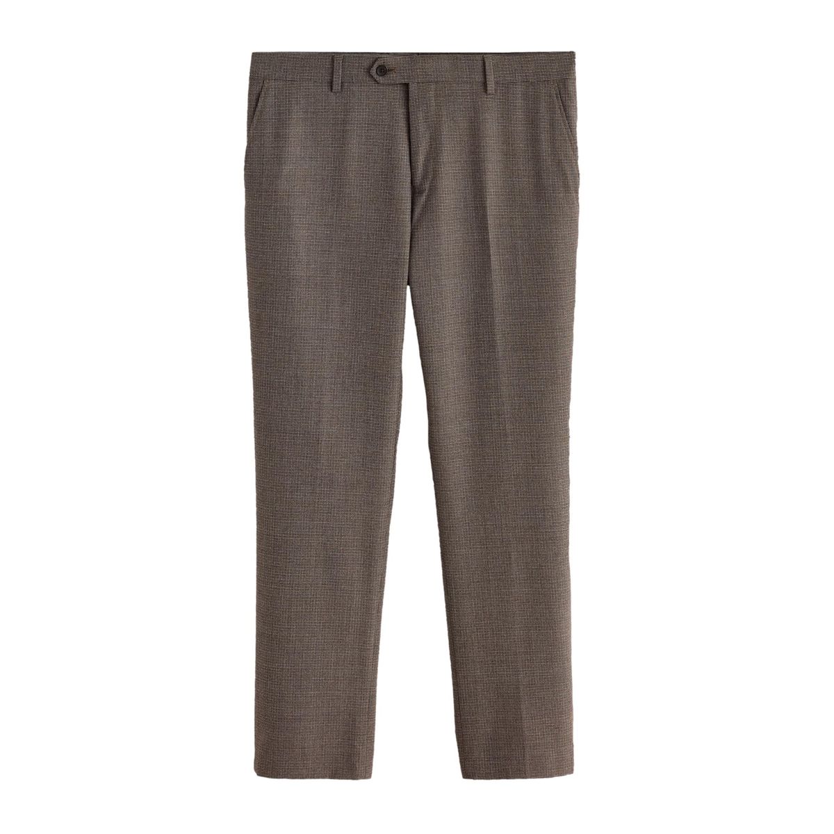 Pantalon de costume slim laine pied-de-poule signature, NEXT
