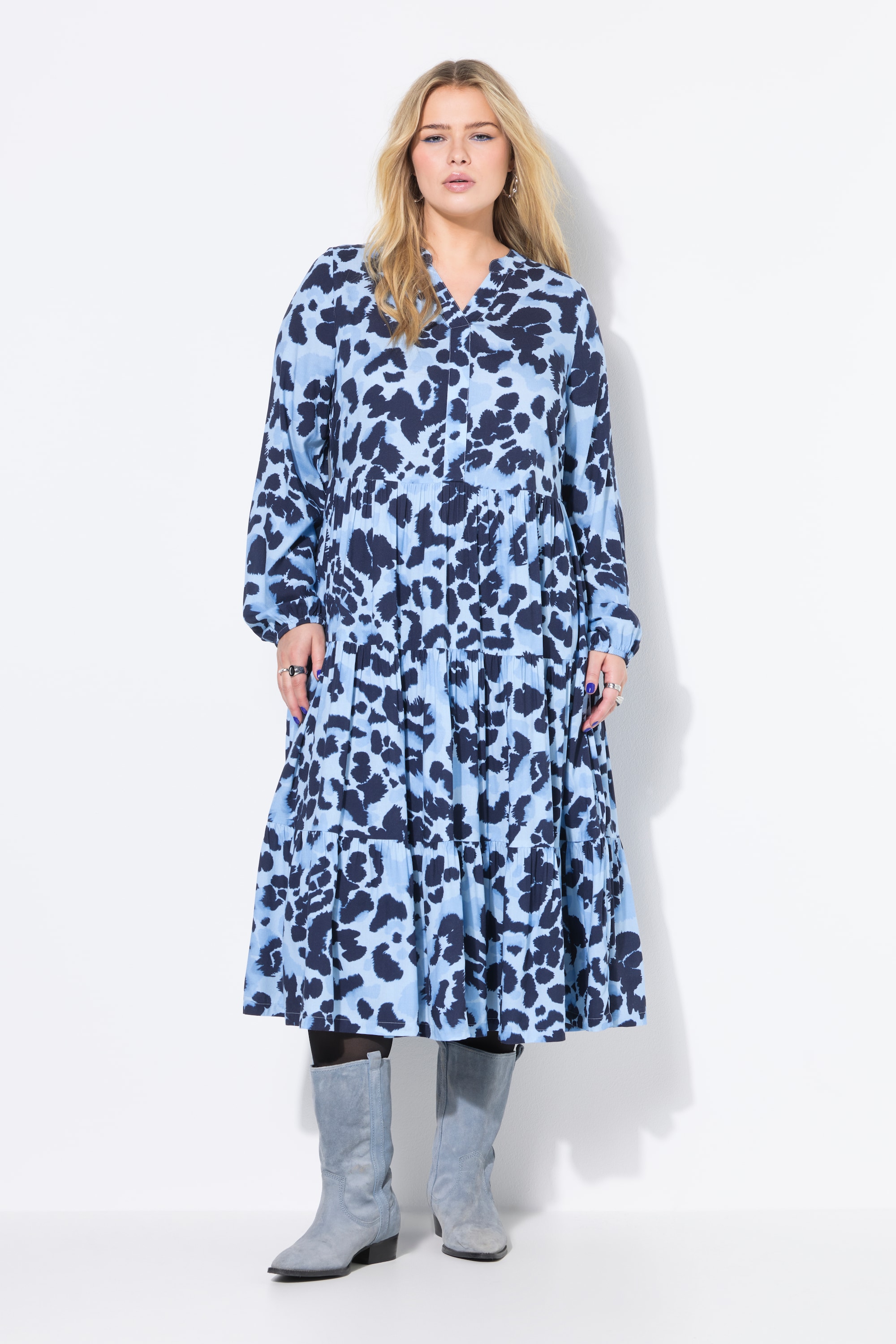 Robe maxi imprimé léopard, STUDIO UNTOLD
