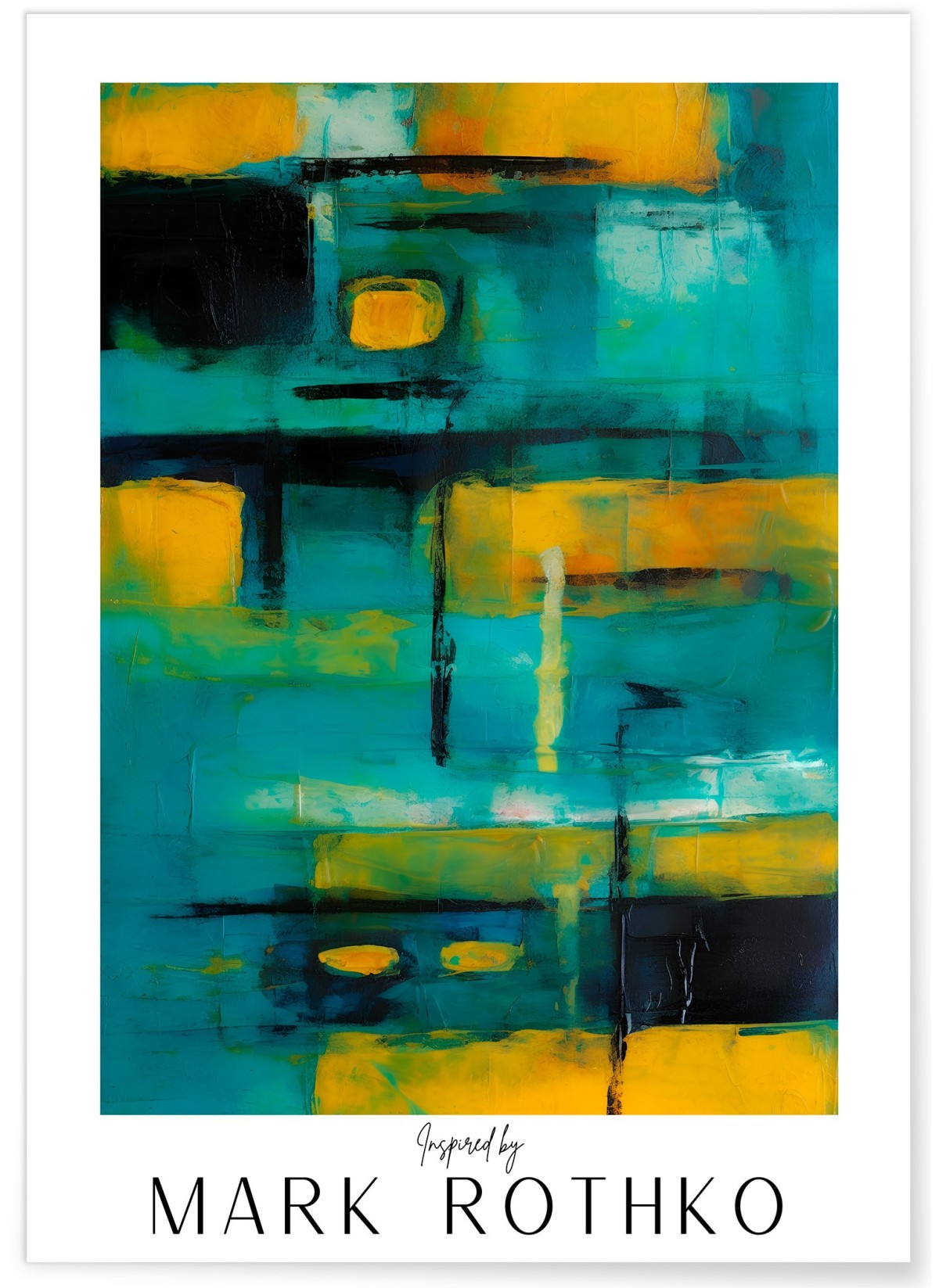 Affiche Mark Rothko n°5, L'AFFICHERIE