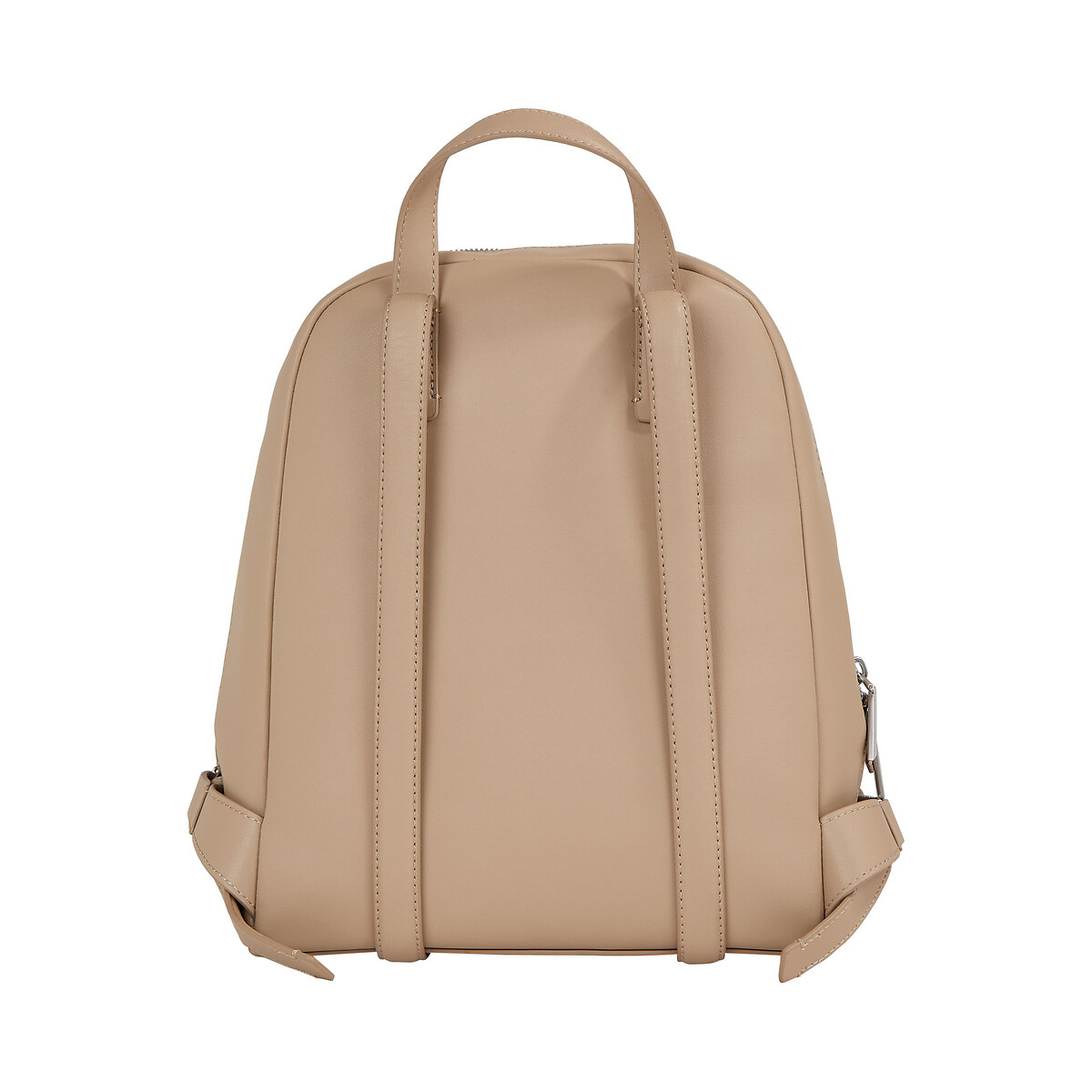 Calvin klein outlet brown leather backpack