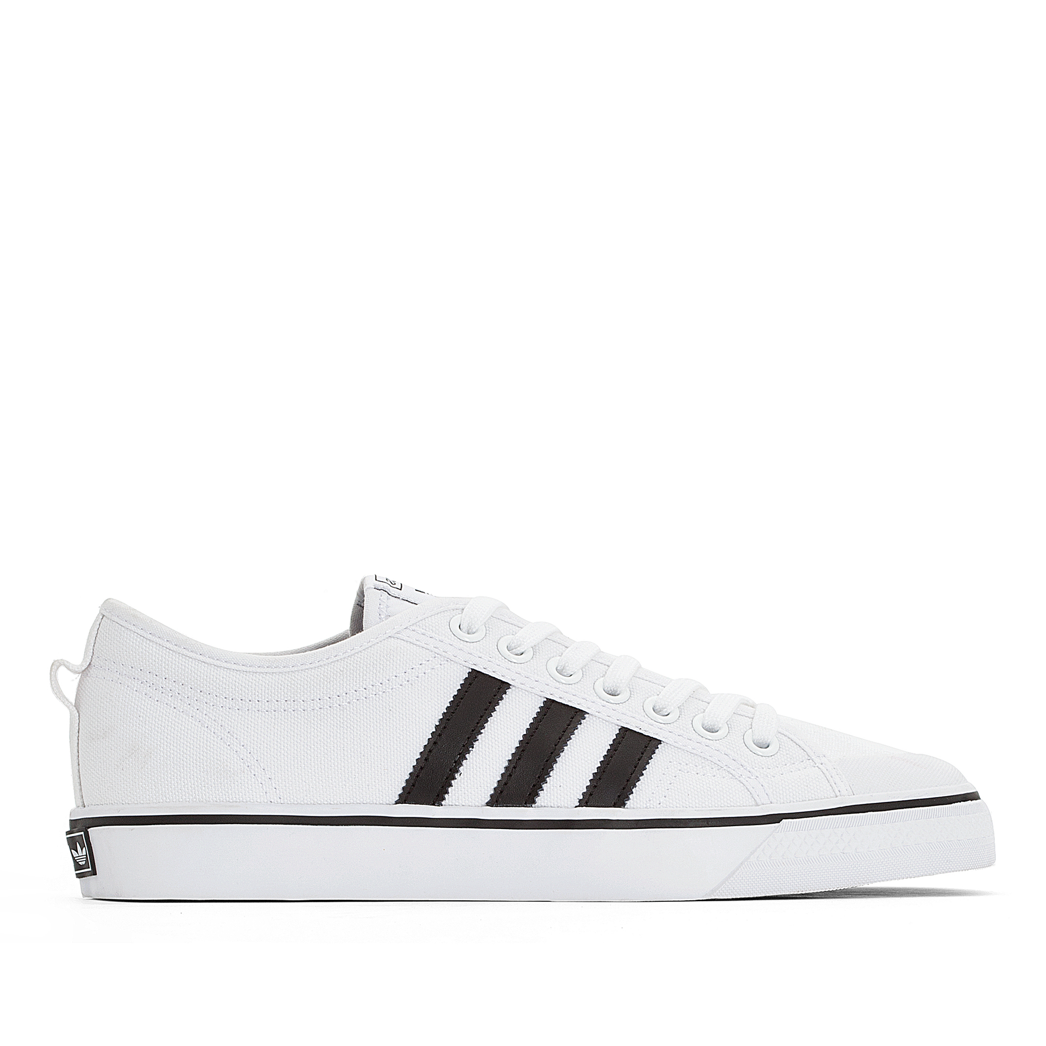 adidas Originals Nizza Canvas Sneakers In White | ASOS