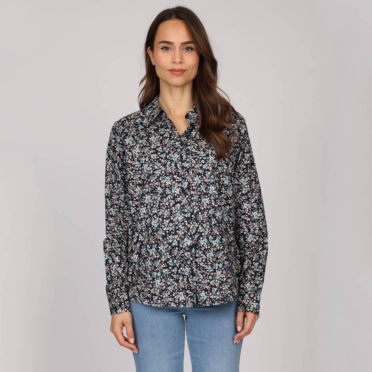 Chemise imprimée Émilia, MISE AU GREEN
