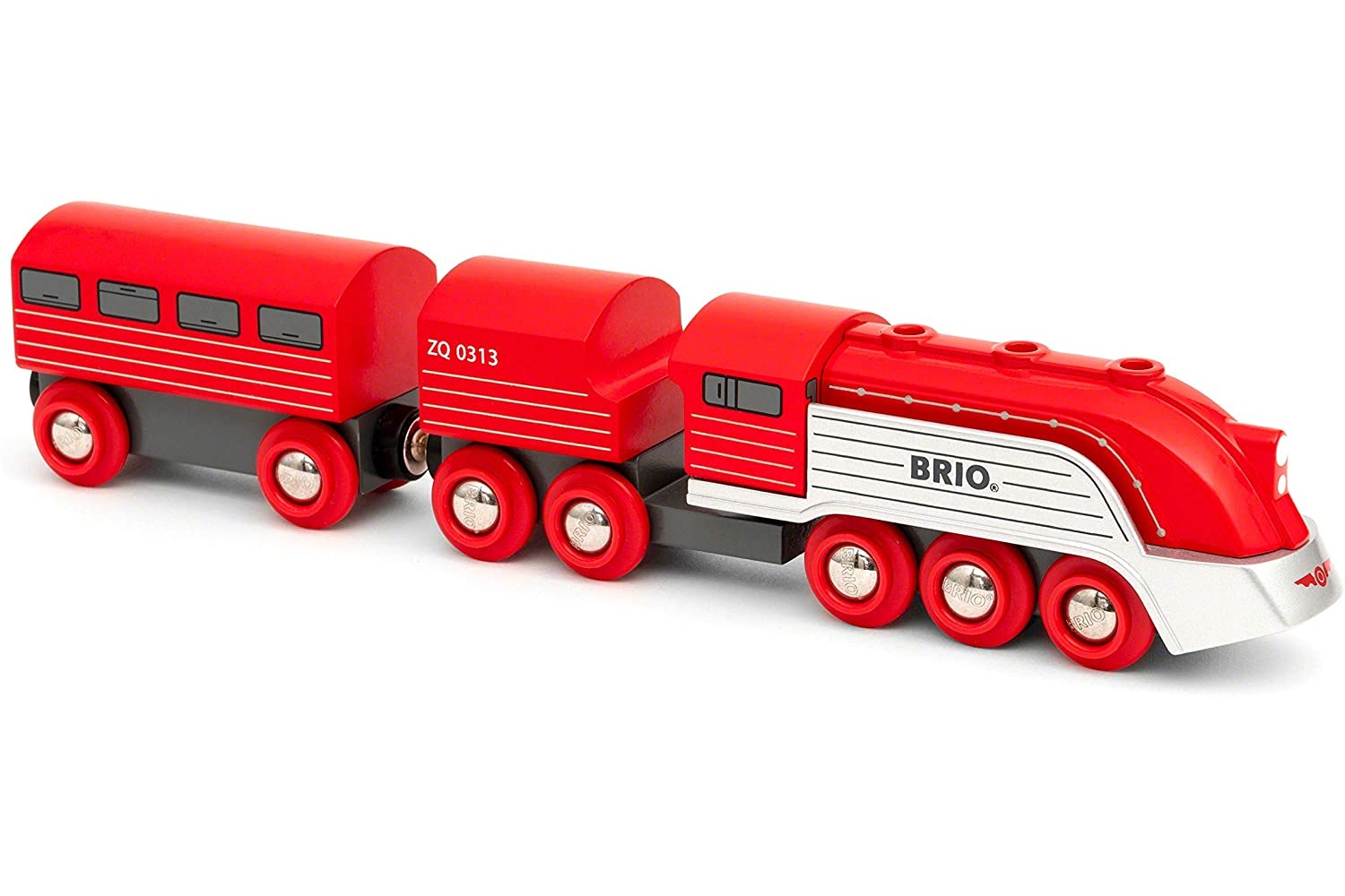Wagon convoyeur de bois Brio 33696. trains BRIO