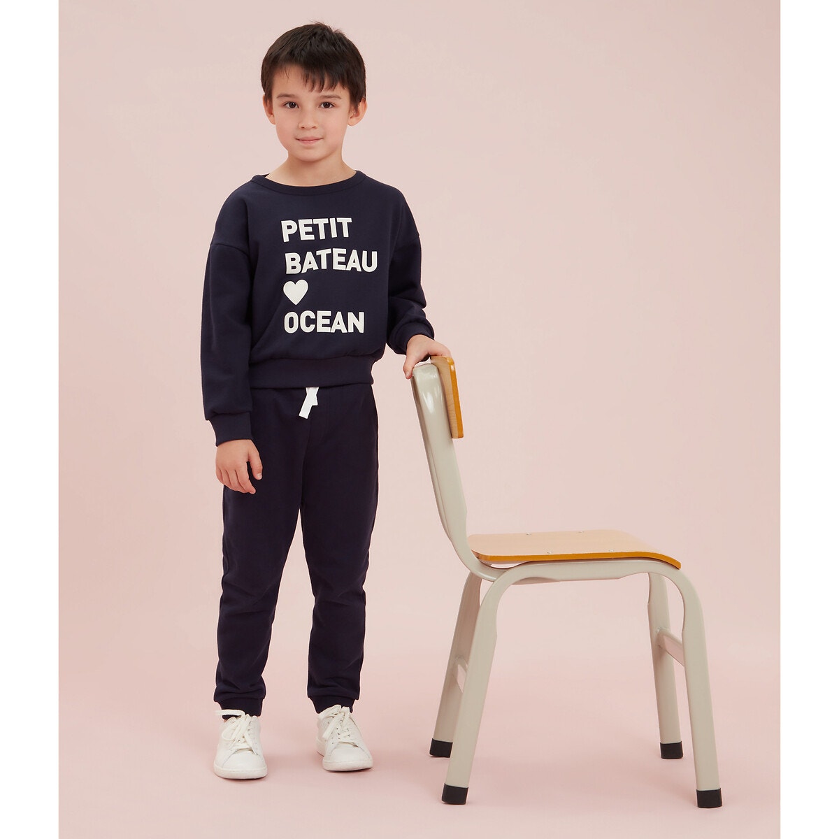 Pull à motif bébé garçon, Petit Bateau - 2 ans