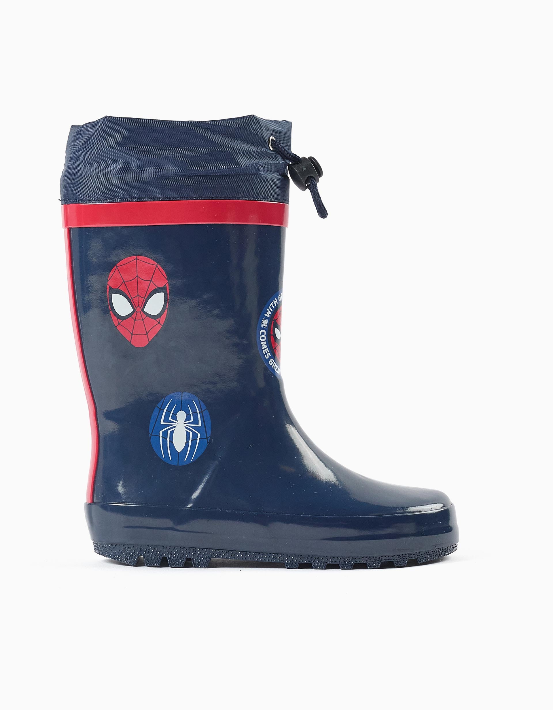 Bottes de pluie en caoutchouc avec imprimés Spider-Man, ZIPPY