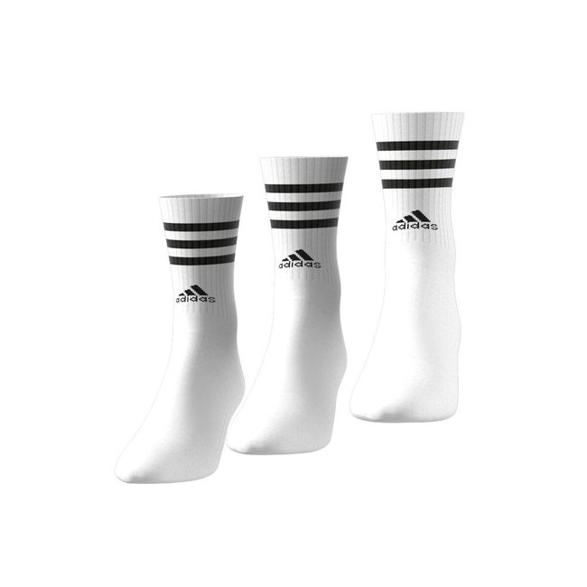 Confezione da 3 paia di calze alte bianco + bianco + bianco adidas Performance