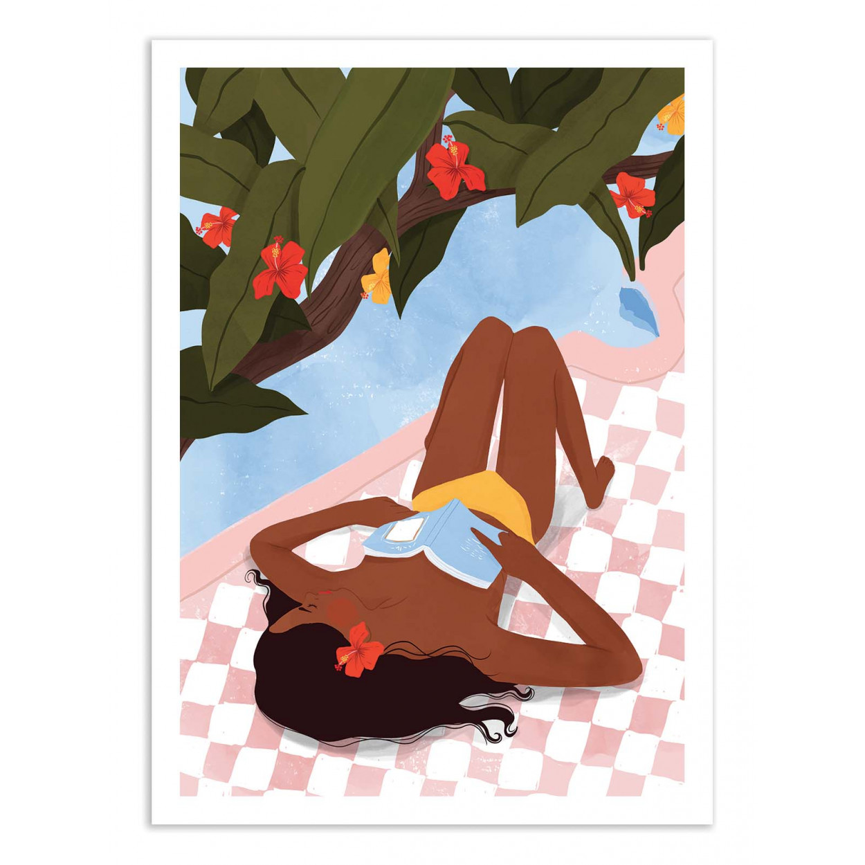 Affiche d'art - Vacation - Maja Tomljanic, WALL EDITIONS